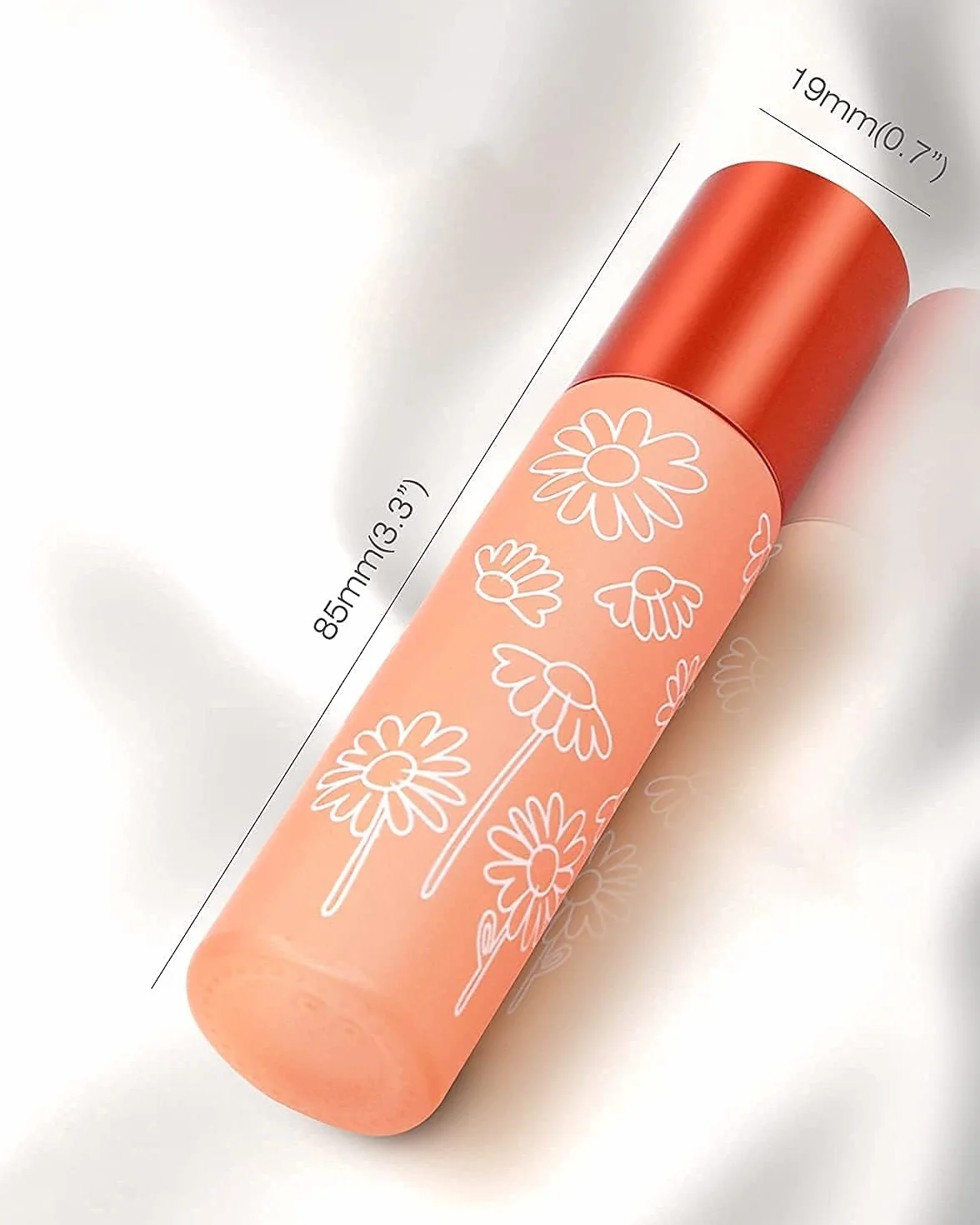 Flaconi Roll-On 10 ml, 8 Pezzi Colorati con Sfera in Acciaio Inox, Ricaricabili, Roller in Vetro per Oli Essenziali, Profumo, Olio per Labbra – Perfetti per Cosmetici DIY e Aromaterapia