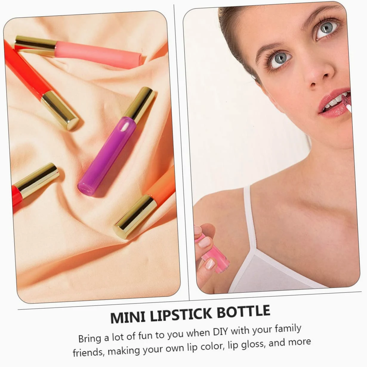 Tubi per Lucidalabbra Facili da Usare 30 Pezzi in ABS da 10ml Leggeri e Portatili, per Fai-da-te e Viaggio | Mini Contenitori per Rossetto, per Viaggio e Diy, Leggeri e Facili da Usare