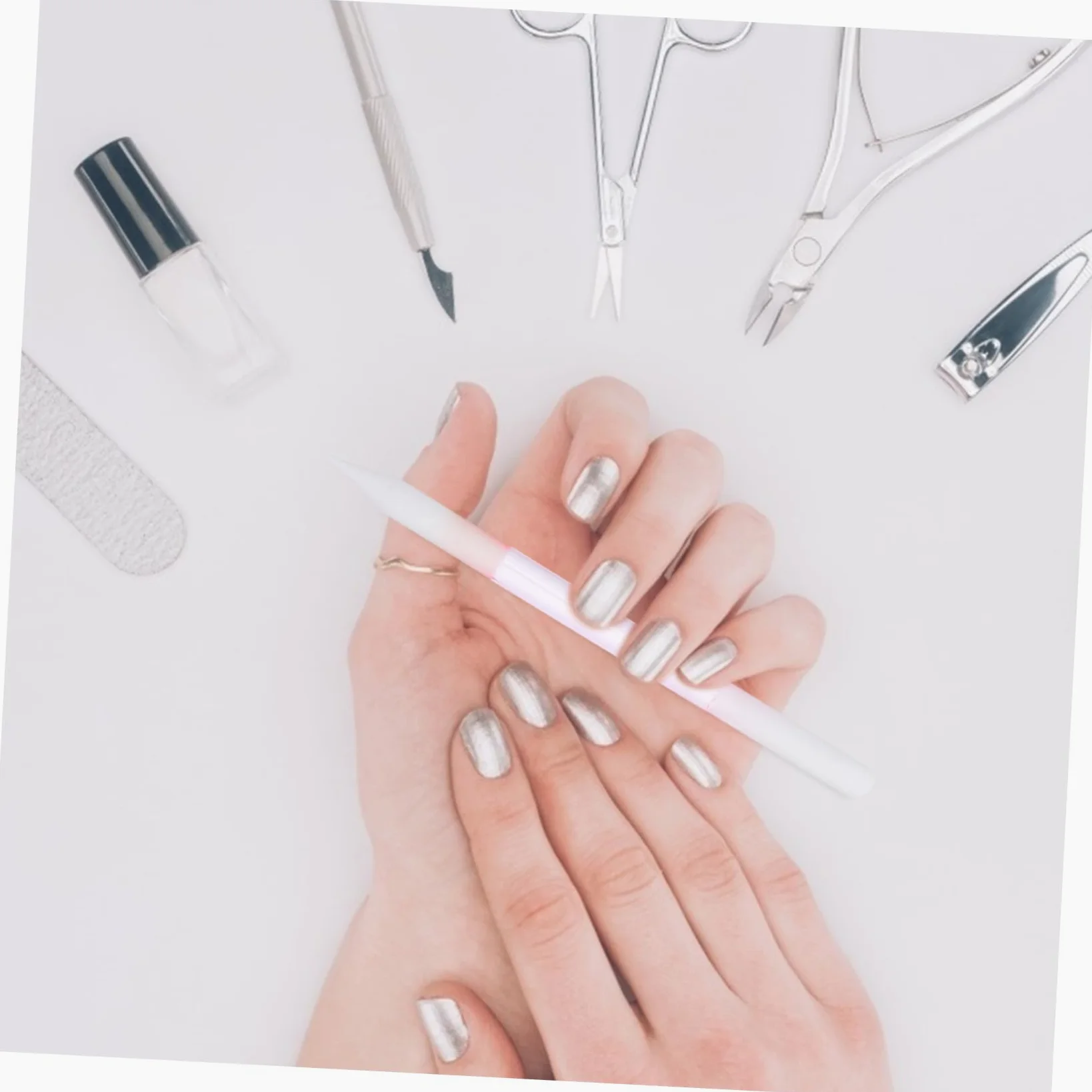 FRCOLOR 15 Pz lima per unghie sabbia lime per unghie portatili lime unghie lime per unghie in lima lucidante per manicure doppia faccia file Forniture per unghie Bicchiere attrezzo