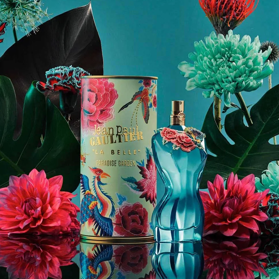 LA BELLE PARADISE GARDEN edp vapo | Profumo floreale ambra da donna a lunga durata con ninfea blu, iris e vaniglia, fragranza spray di design