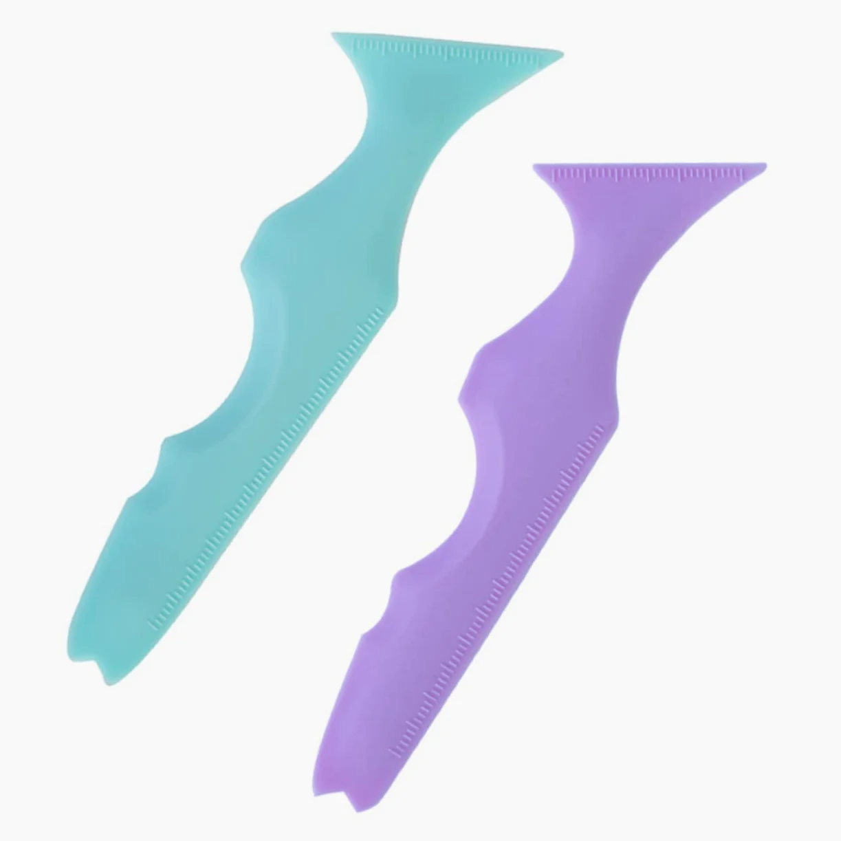 Housoutil 6 Pz Righello Di Bellezza in Silicone Forniture Per Il Trucco Stencil Per Eyeliner Per Gli Occhi Strumento Per Stencil Per Eyeliner Ombretto Pigro Gel Di Silice Cosmetico Carlo