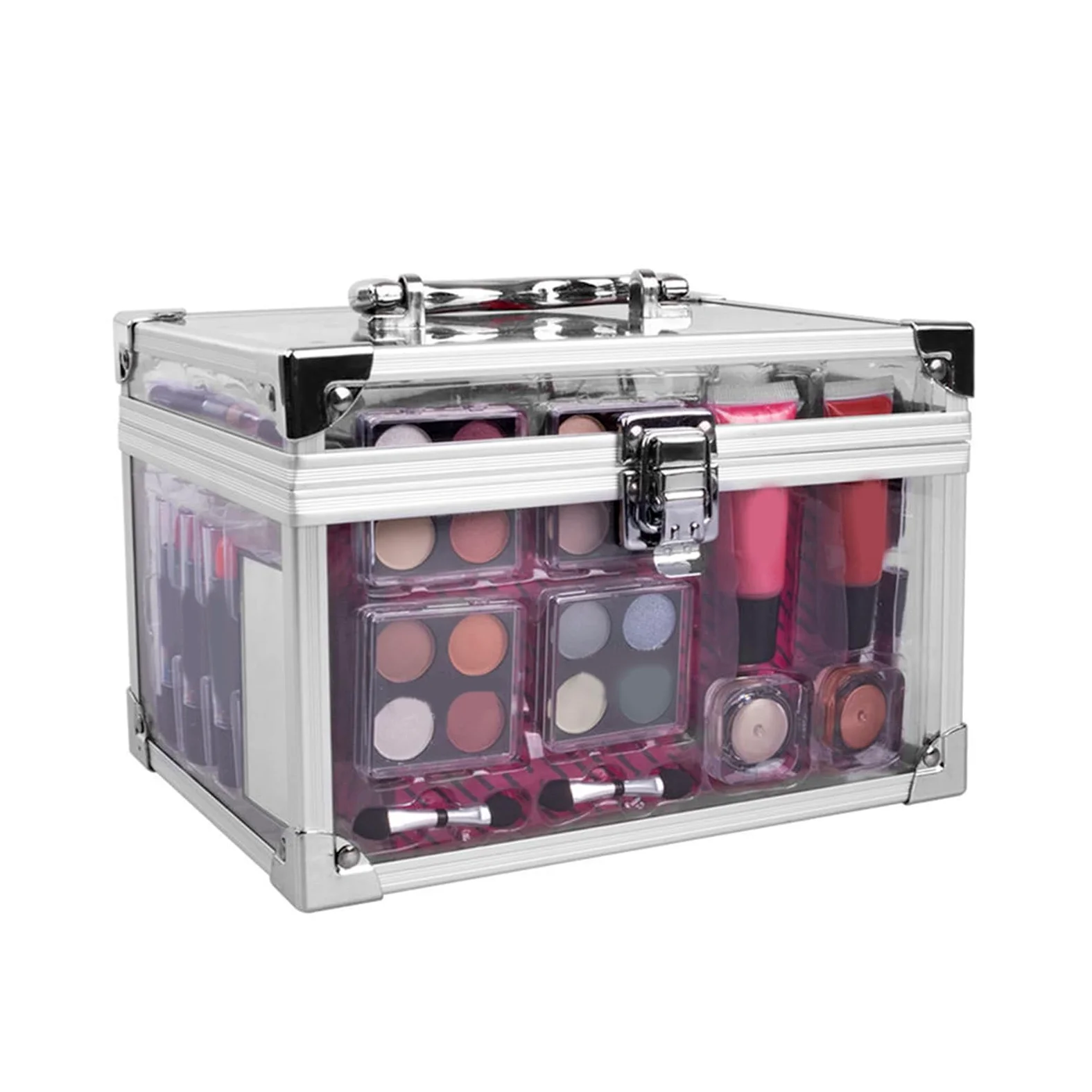 Kit Di Trucco Per Donna Set Da Viaggio Compatto Con | Astucci Cosmetici Per Adolescenti Viaggio Quotidiano Matrimonio Teatro Sposa