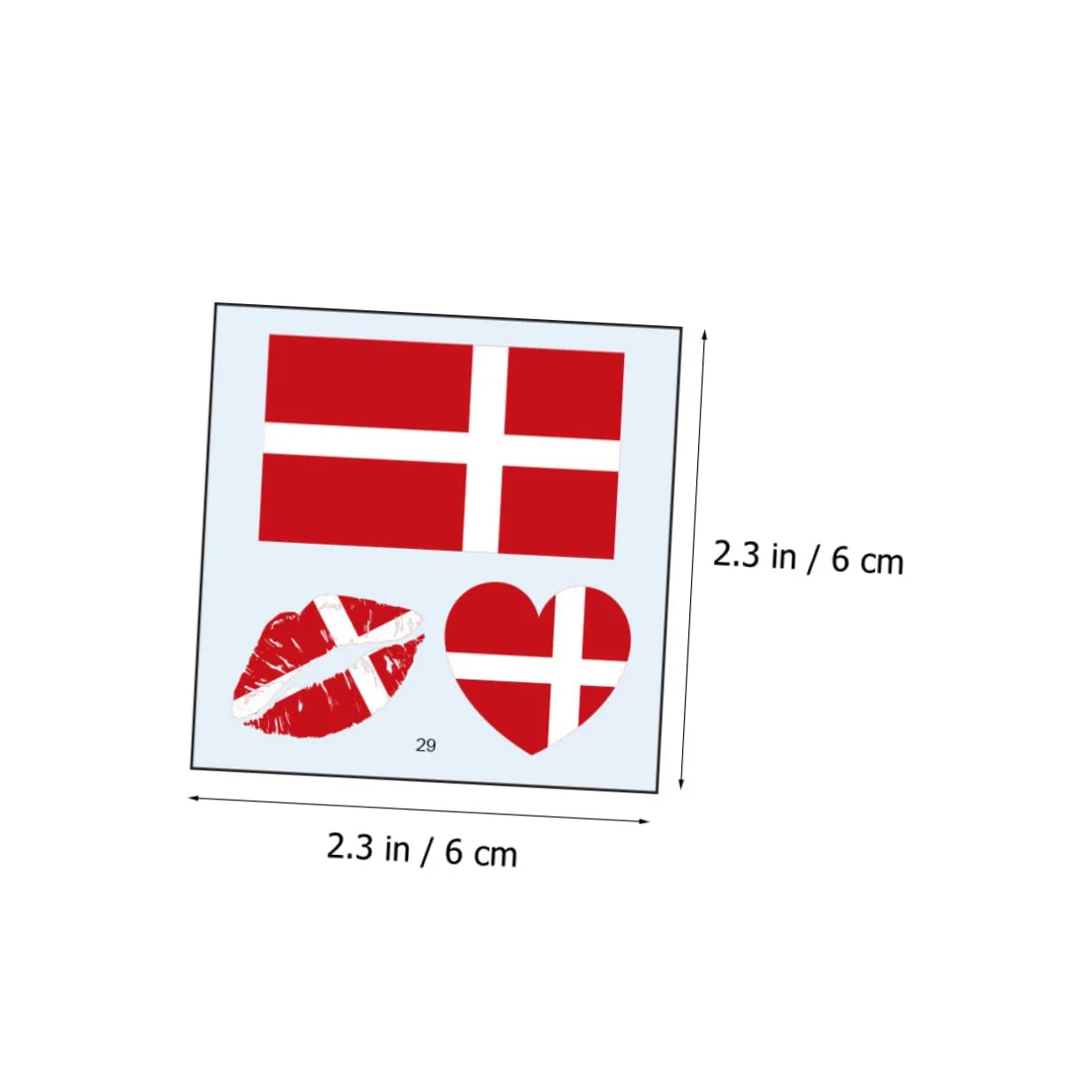 Mipcase 348pezzi Adesivi Temporanei Patriotici Con Bandiera Del Mondo Facciali Impermeabili Per Eventi Sportivi e Festivi Decorazioni Per Luglio e Divertimento