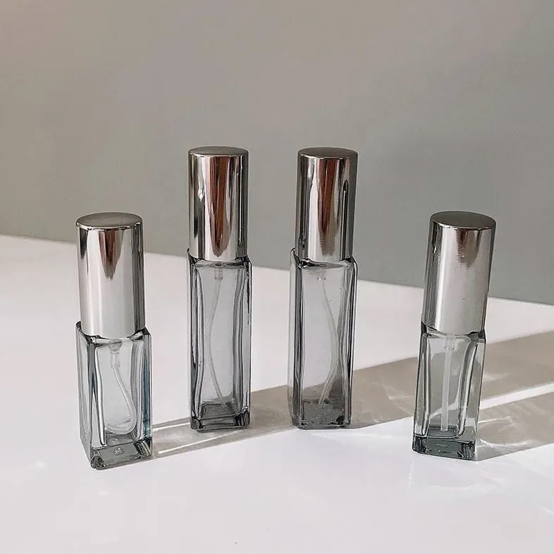 Mini Bottiglie di Profumo da Viaggio, Atomizzatore di Profumo 2 Pezzi Flacone Spray di Profumo 5ml 9ml Atomizzatore di Vetro Vuoto Portatile Fiala di Campione Bottiglia Ricaricabile da Viaggio Ricaric
