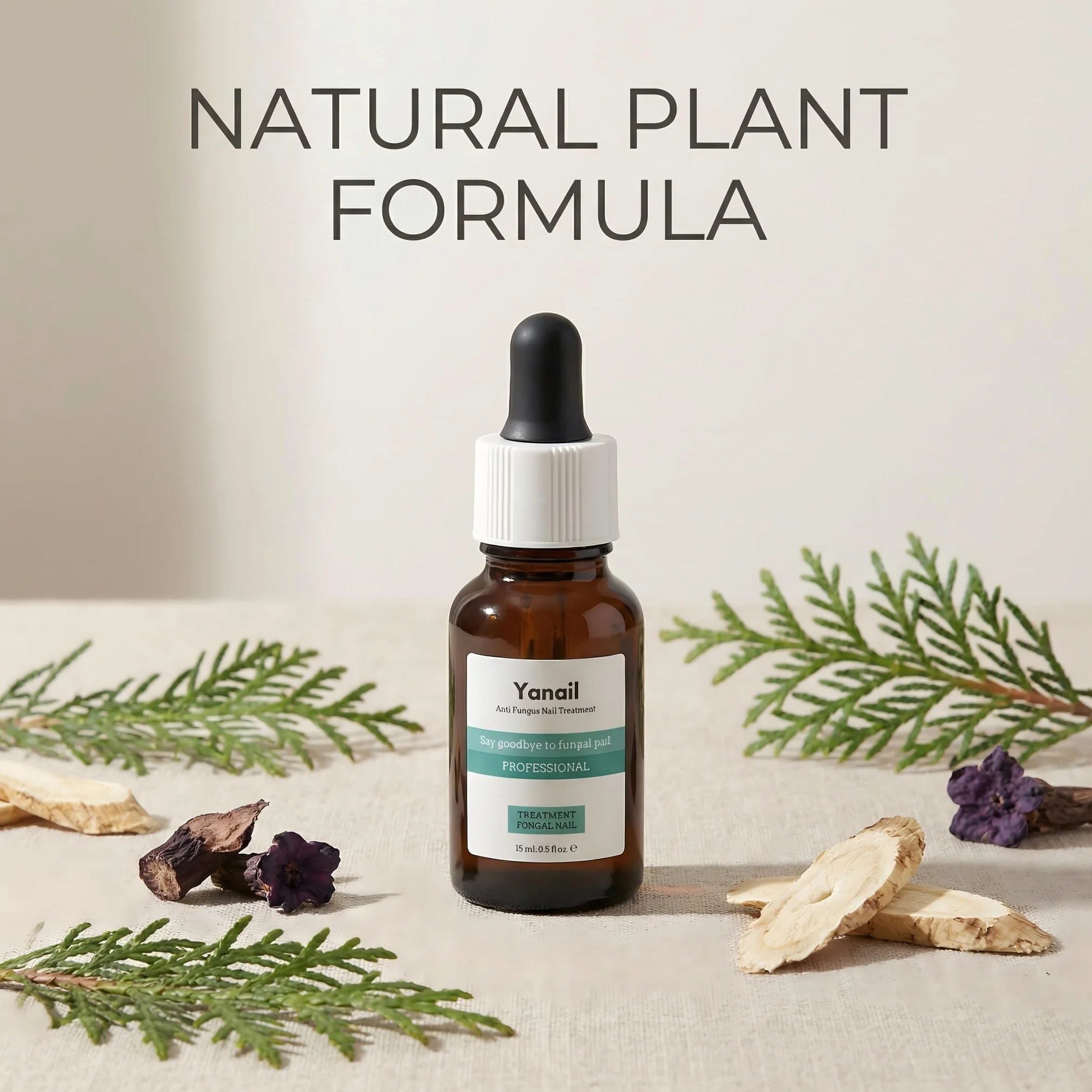 Micosi Unghie Piede - Yanail Trattamento Antimicotico Liquido per Onicomicosi e Funghi delle Unghie dei Piedi | Formula Naturale Rafforzante | Azione Rafforzante e Protettiva | 15ml