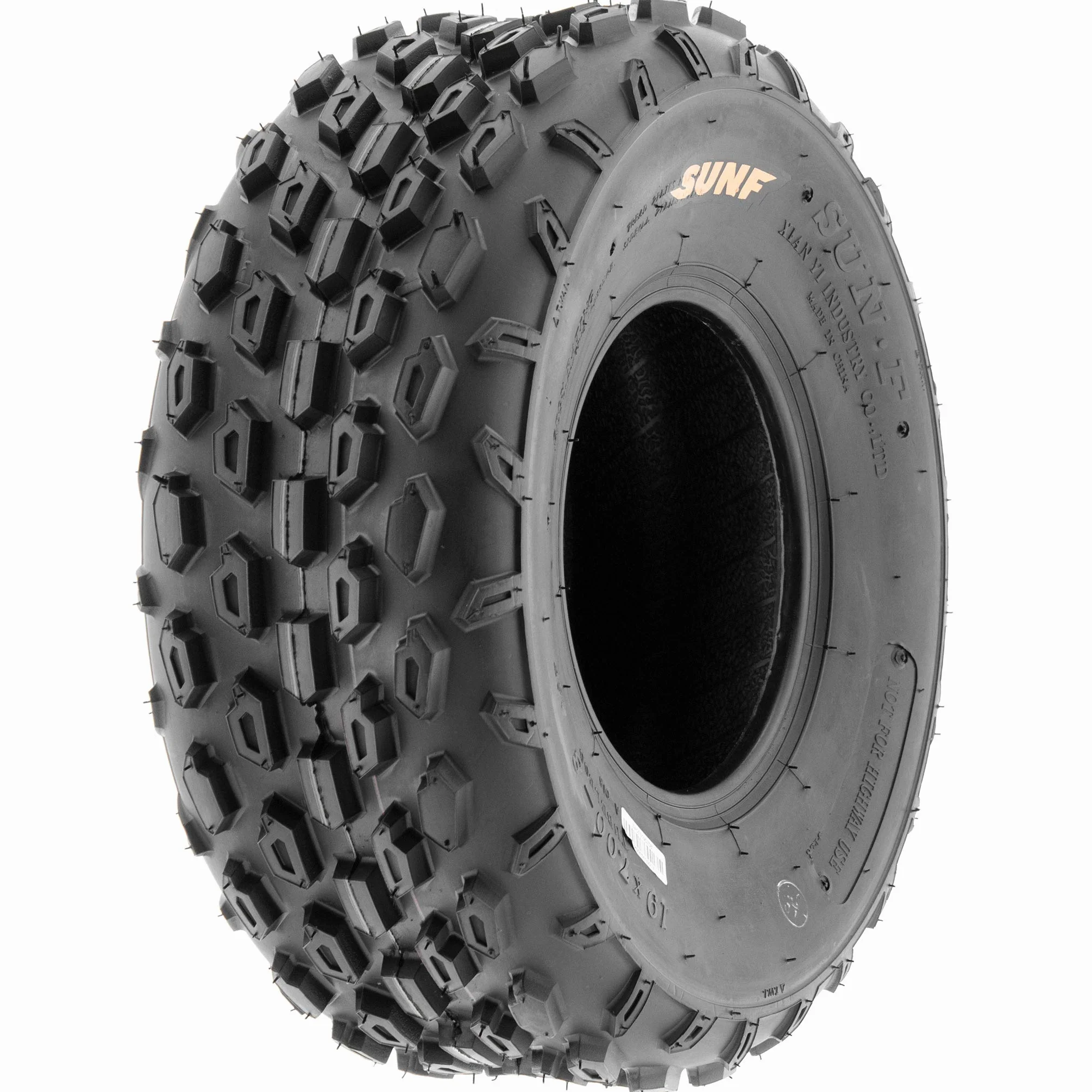 SunF A015 19x7-8 19x7x8 Da corsa ATV UTV Pneumatici sportivi 6PR TL 28F E4, set di 2 pezzi