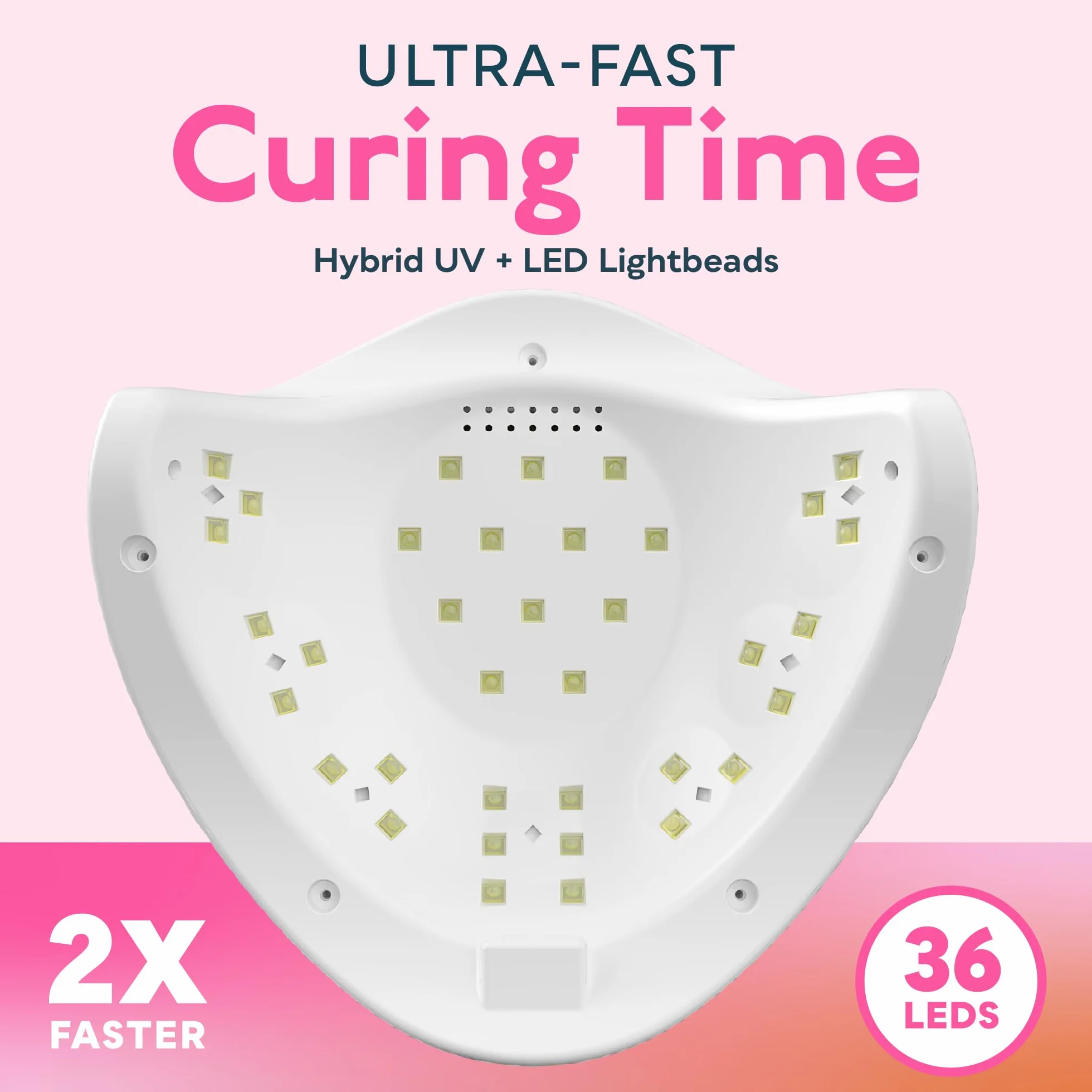 SUNUV Lampada UV LED per Unghie Professionale con Sensore Automatico per Manicure e Pedicure