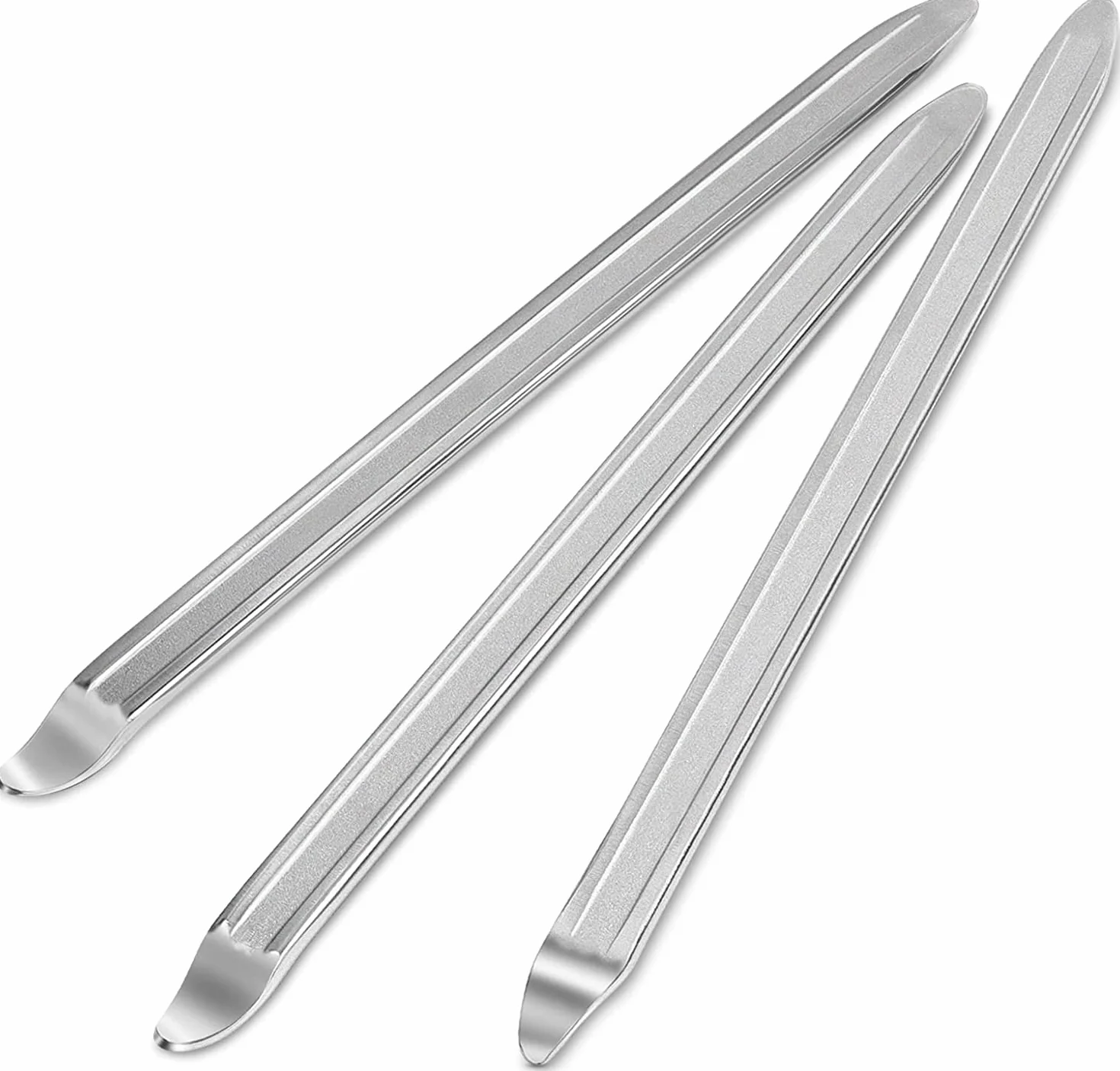 PIQIUQIU 3 leve di montaggio per moto, 30 cm, leva di montaggio in acciaio al manganese, leva per pneumatici, asta di montaggio, strumenti di riparazione