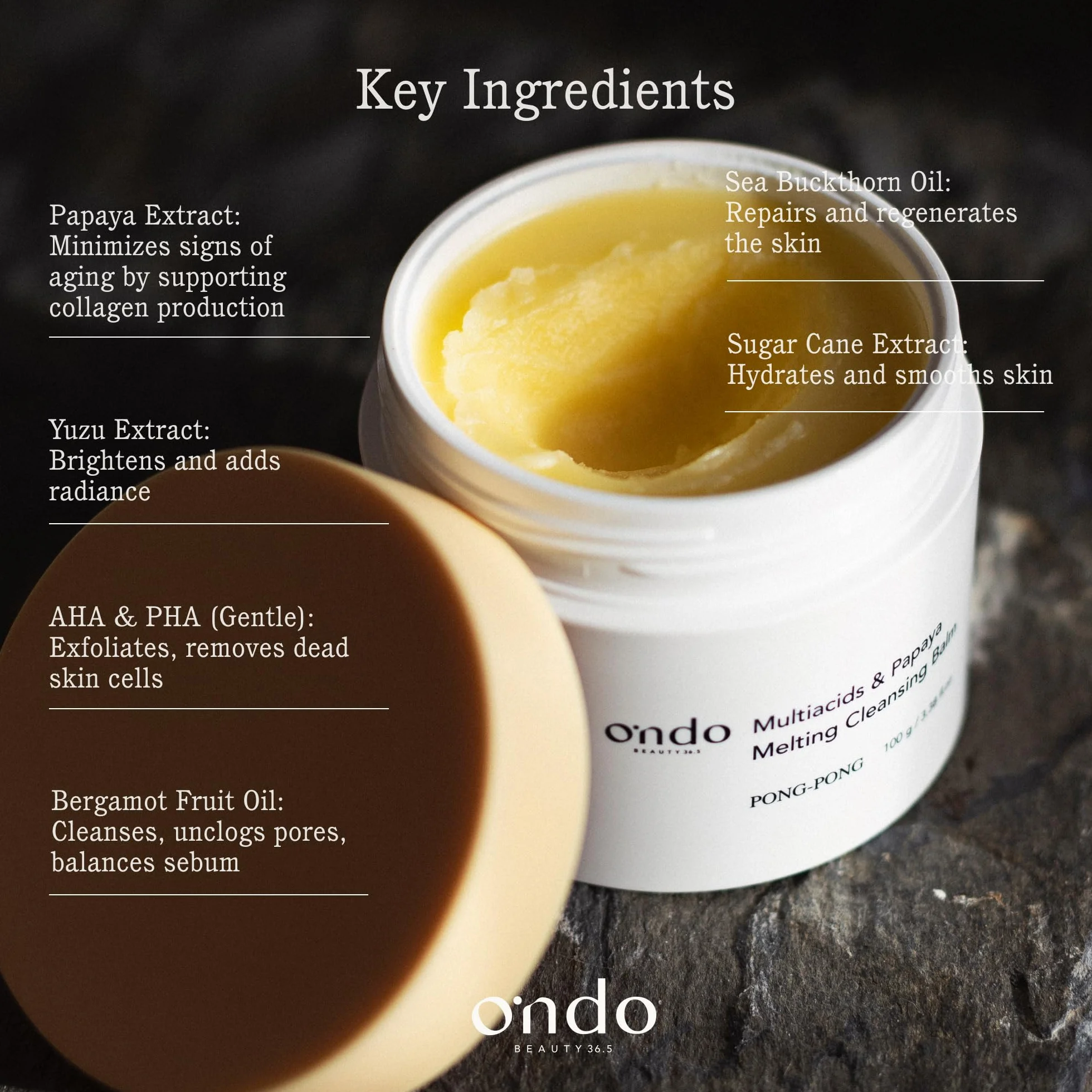 MULTIACIDS & PAPAYA CLEANSING BALM