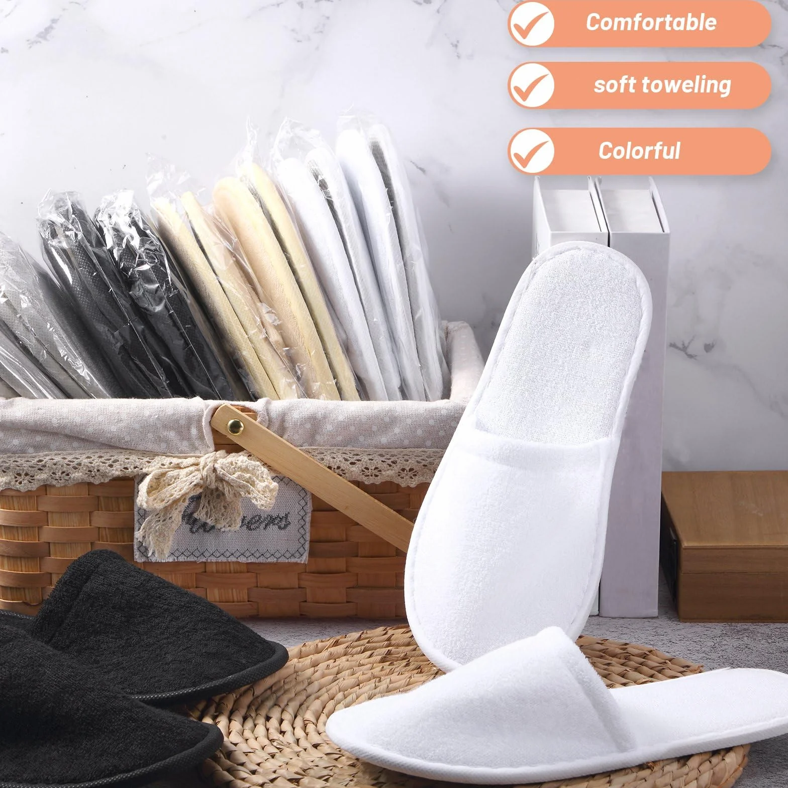 Geyoga Pantofole da donna morbide antiscivolo