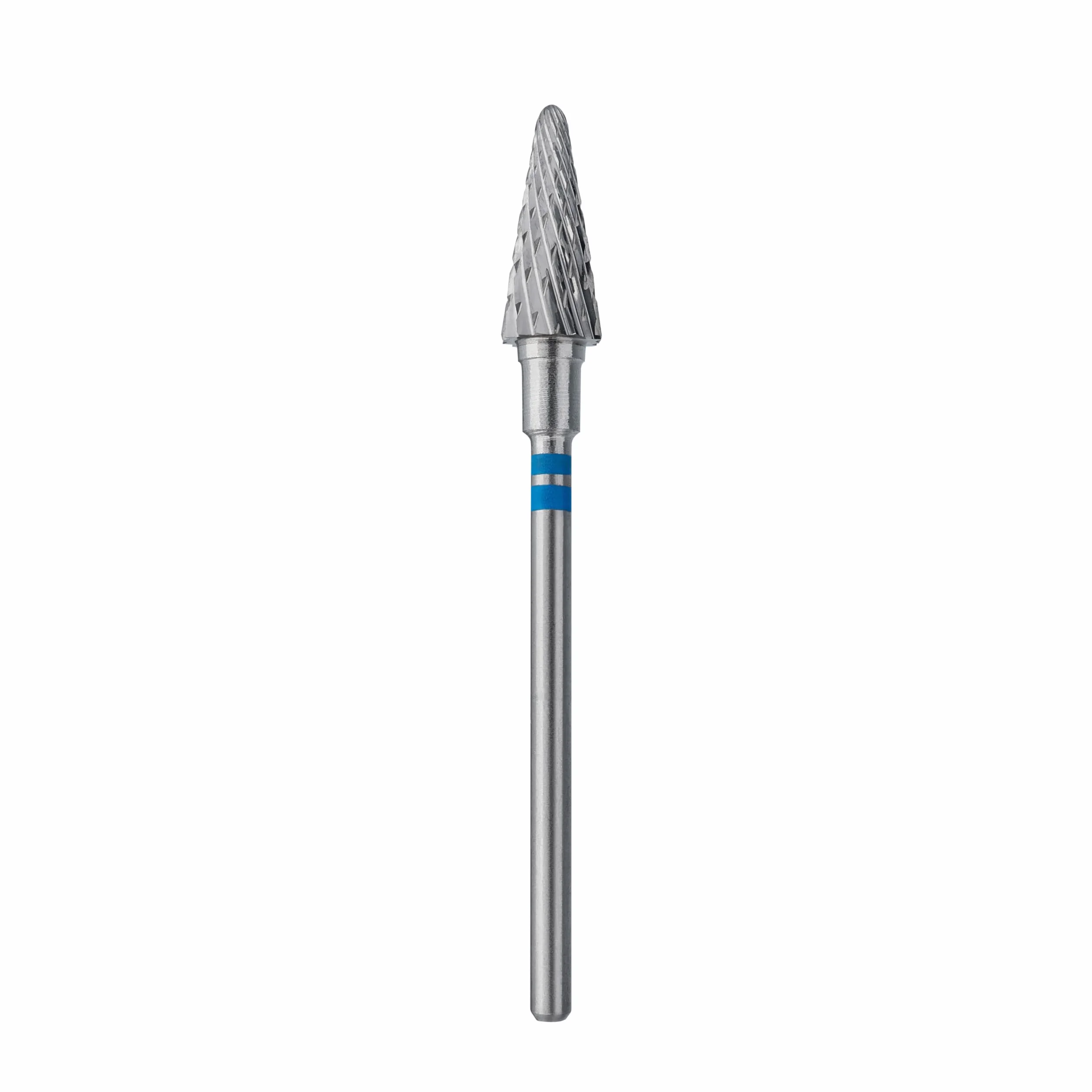 STALEKS PRO fresa per mancini carburo di tungsteno tornio unghie 6 x 14 mm cono triangolare grano medio
