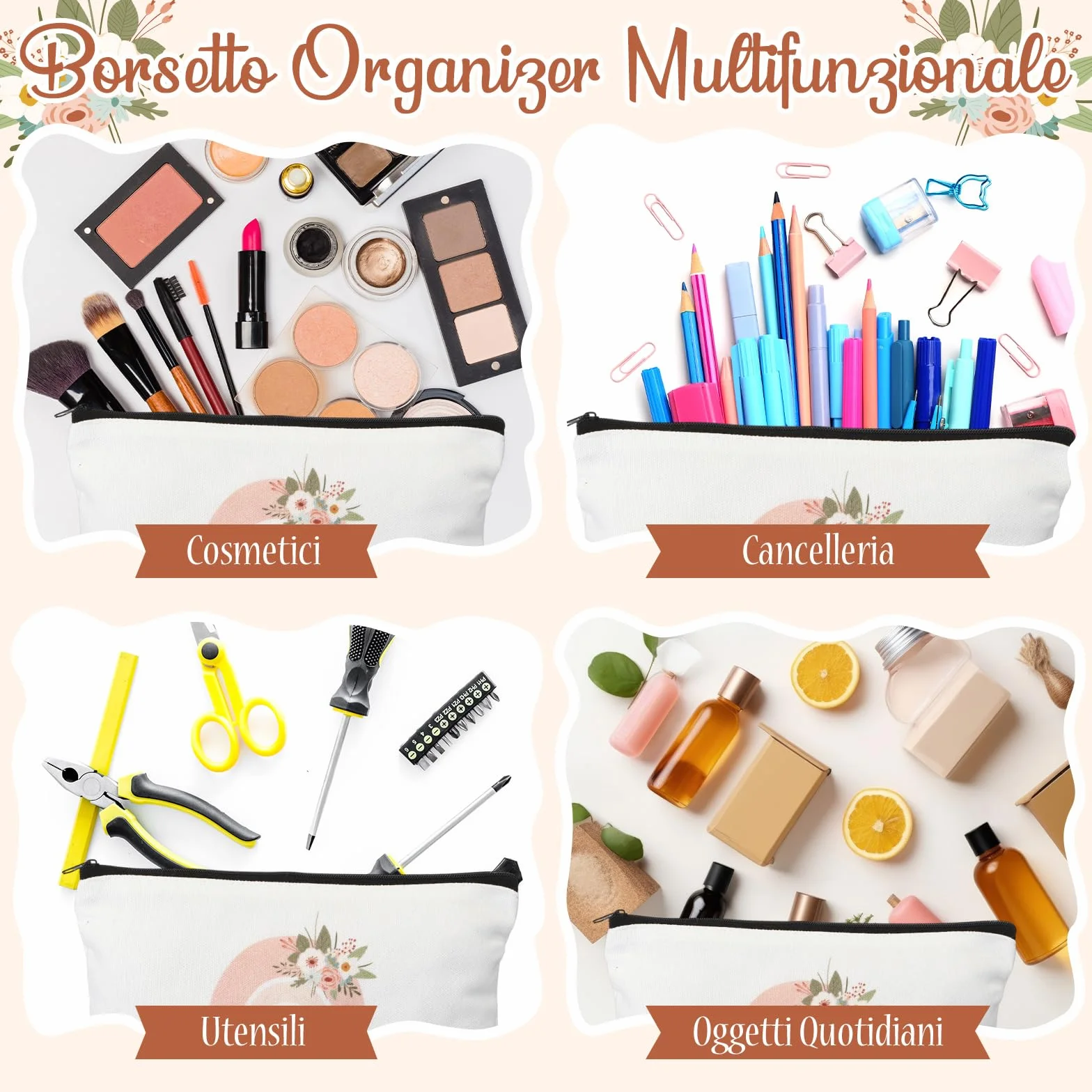 Xuniea Regalo per Maestra Fine Anno, Trousse da Trucco Arcobaleno con Portachiavi Motivazionale, Idee per Insegnante, Collega o Amica, Regalo Laurea, Compleanno, Dimissioni Giorno degli Insegnanti