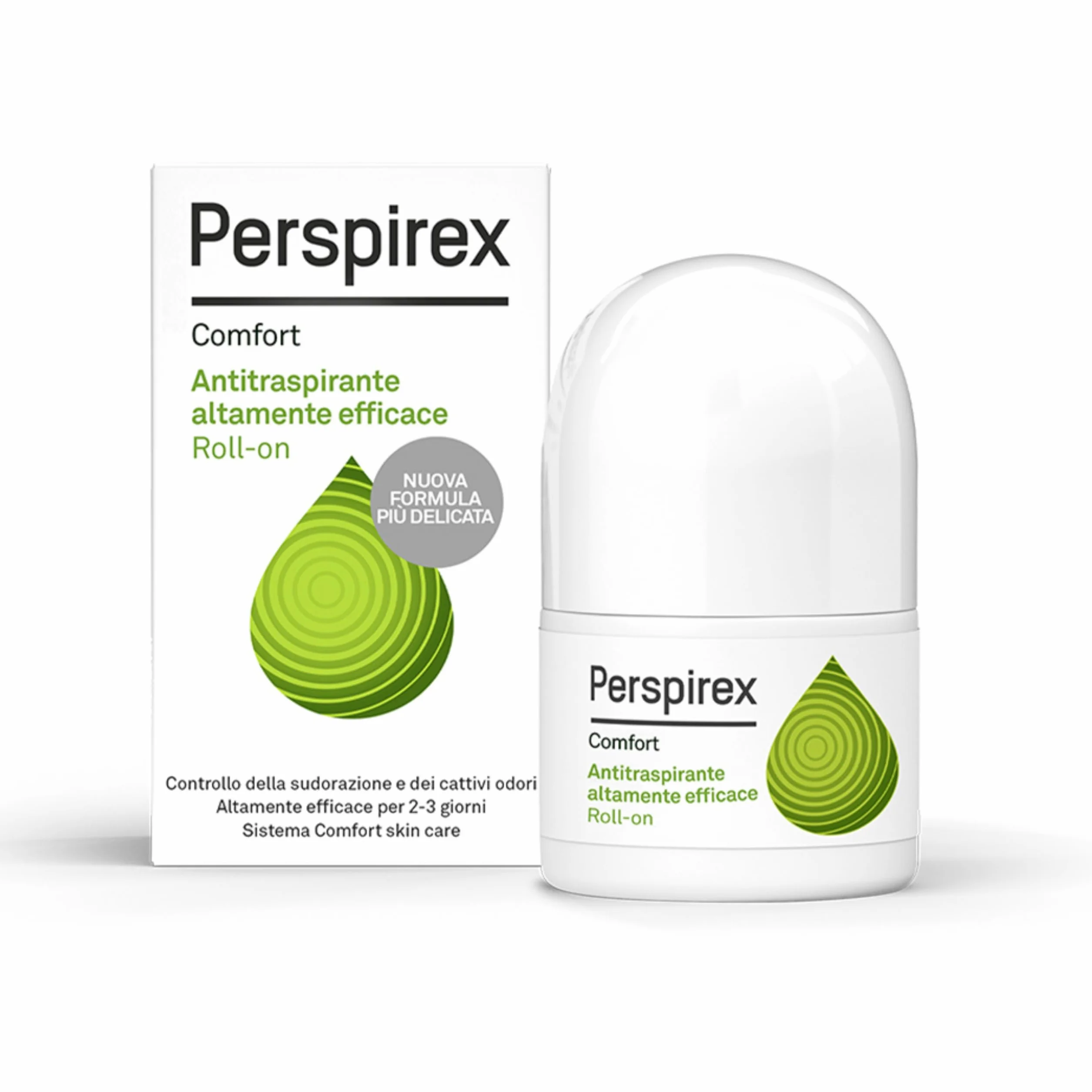 Perspirex Comfort Roll-on Antitraspirante Ascelle 20ml Senza Profumo Pelli Sensibili