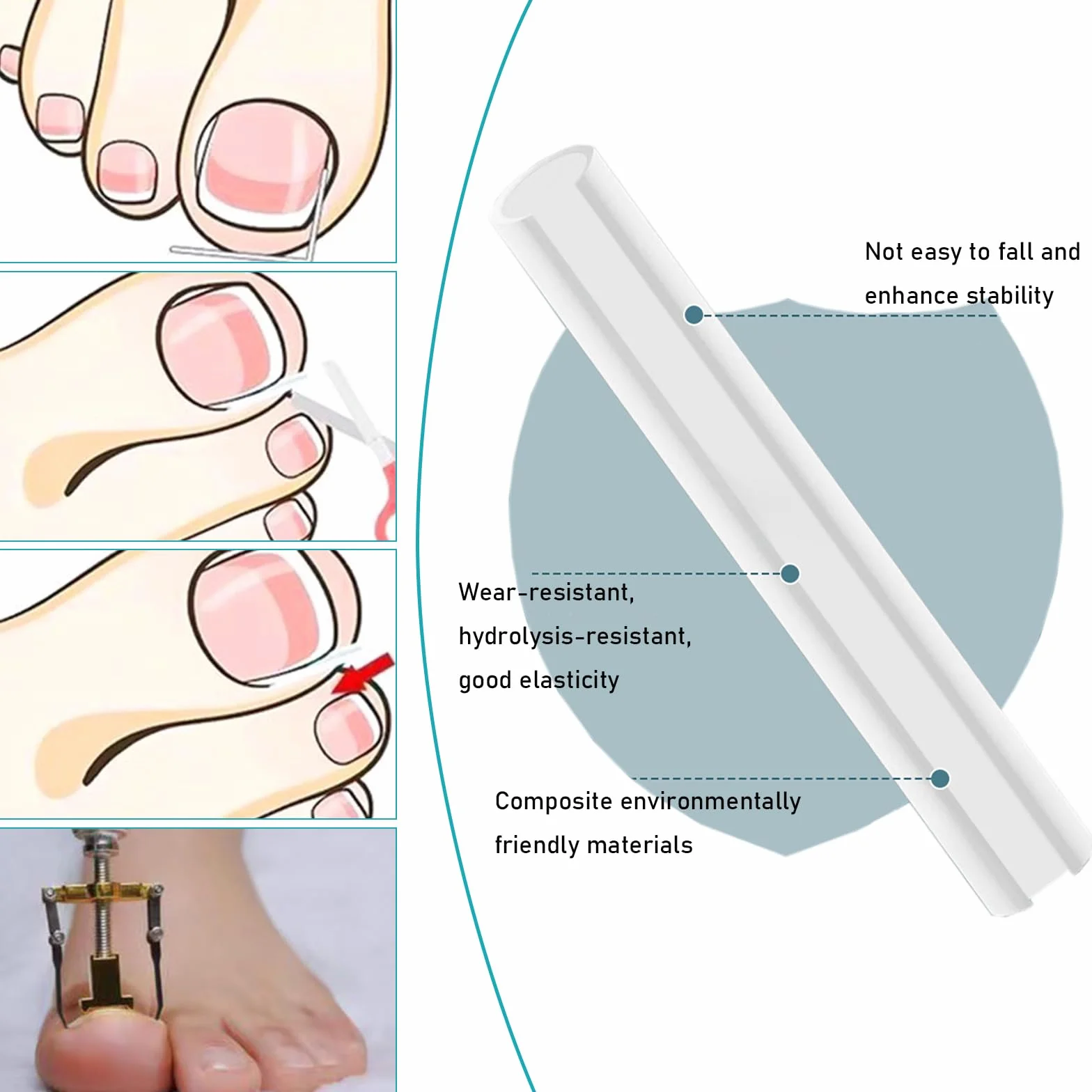 Kit Pedicure Professionale 18 Pezzi Acciaio Inox Tagliaunghie Set Donne Uomini