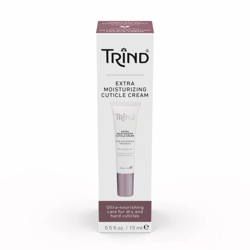 Trind Extra Moisturizing Cuticle Cream, Idrata e Nutre, Impedisce Alle Cuticole di Lacerarsi, 15 Ml
