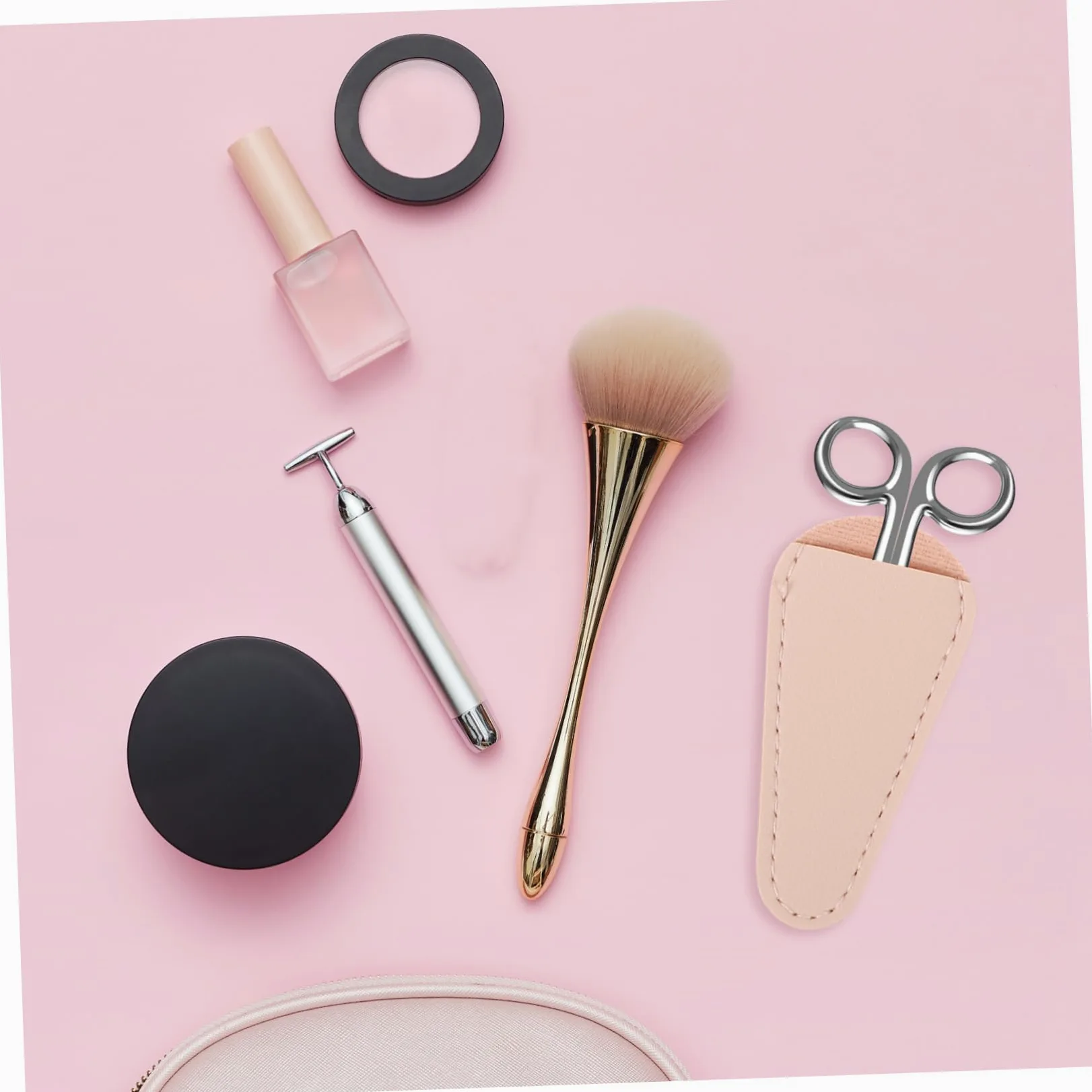 VALICLUD 5 Set Kit Manicure Nipper Manica Della Cuticola Professionale Copertura Protettiva Per Pinze Per Cuticole Copertura Delle Pinzette Per Cuticole Pelle Sintetica 4 Pezzi*5