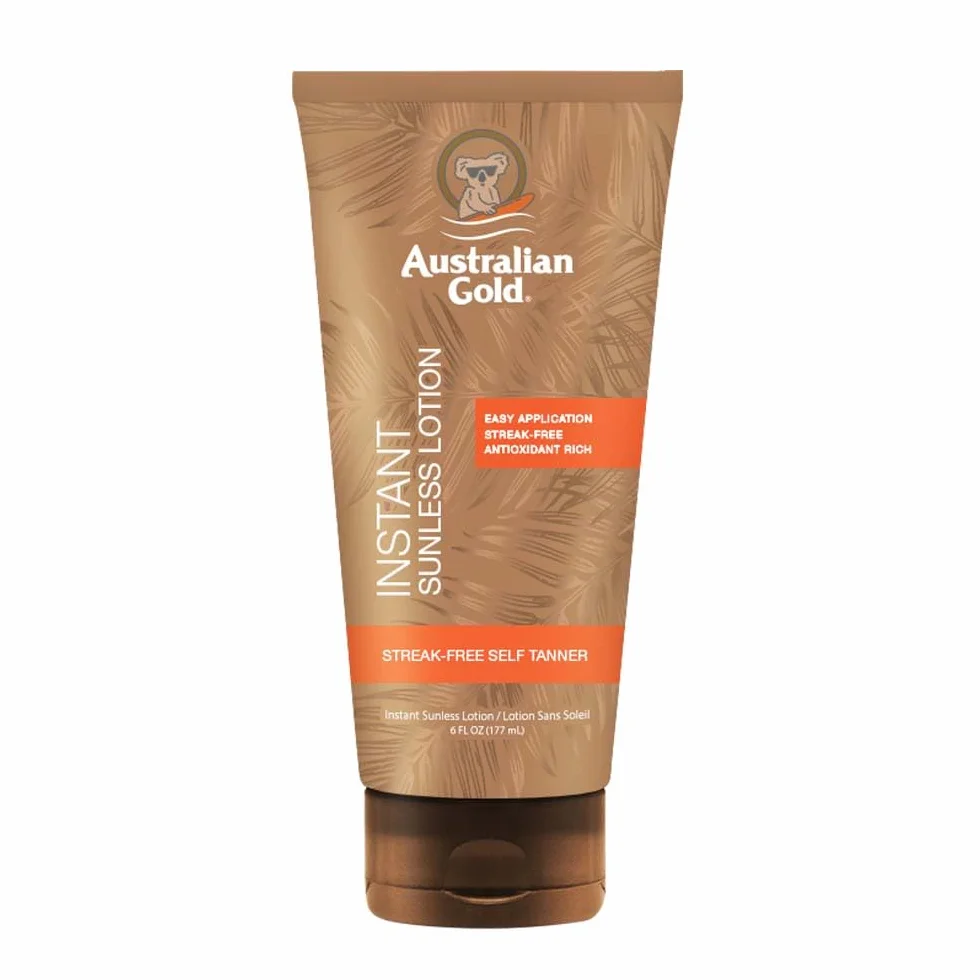 Australian Gold - Sunless Instant Rich Bronze Color Lotion 177 Ml (La confezione può variare)