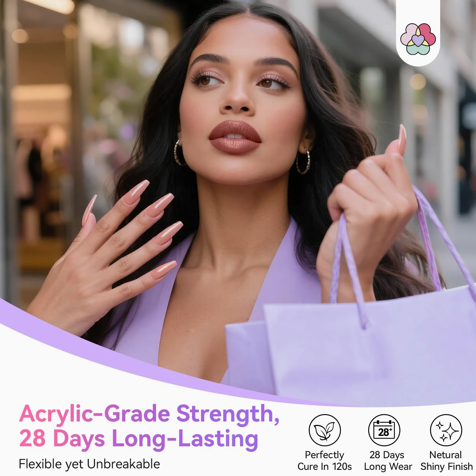 SAVILAND Kit Unghie Gel Completo 15 Colori 15g Polygel per Unghies con Lampada U V e Slip Solution, Kit Ricostruzione Unghie Professionale con Base y Top Coat Adatta per l'autunno e l'inverno