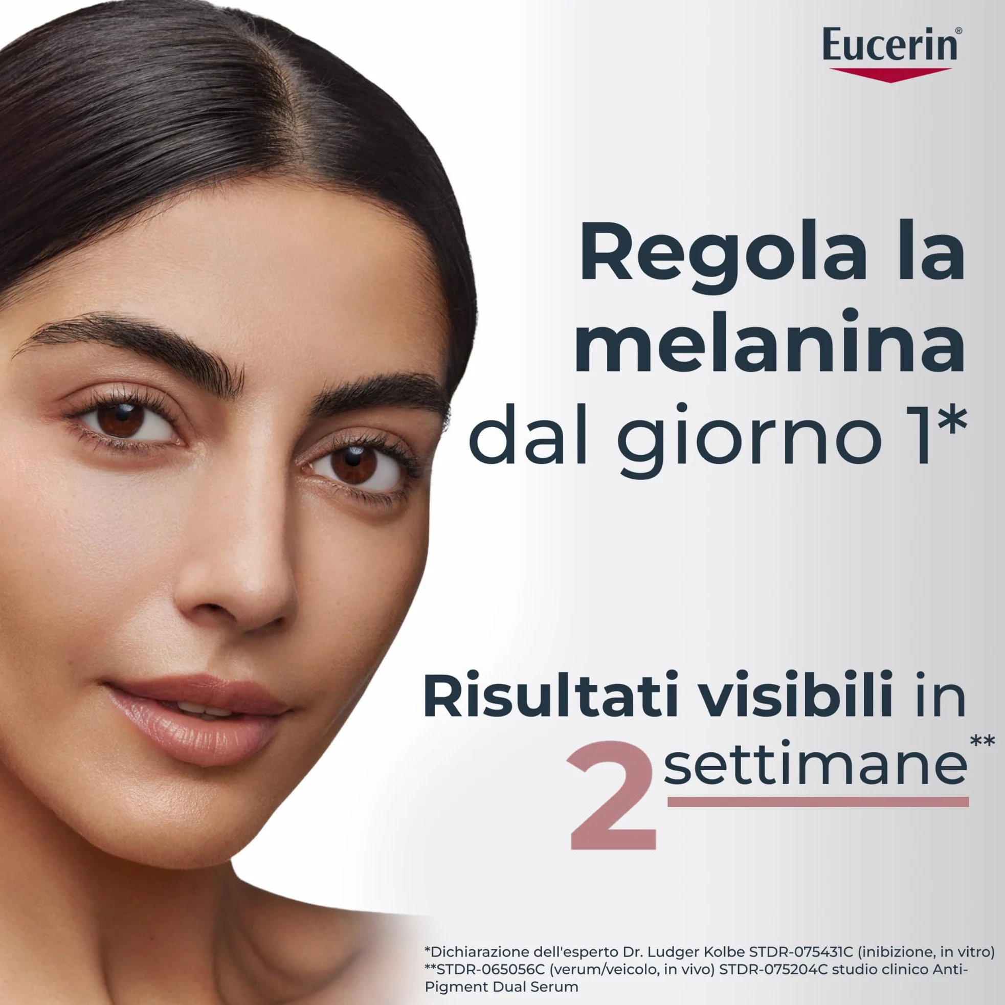 Eucerin Anti-Pigment Siero Viso Dual Serum 30 ml, Siero antimacchia viso concentrato per una pelle uniforme e levigata, Formula con Acido Ialuronico e Thiamidol per tutti i tipi di pelle