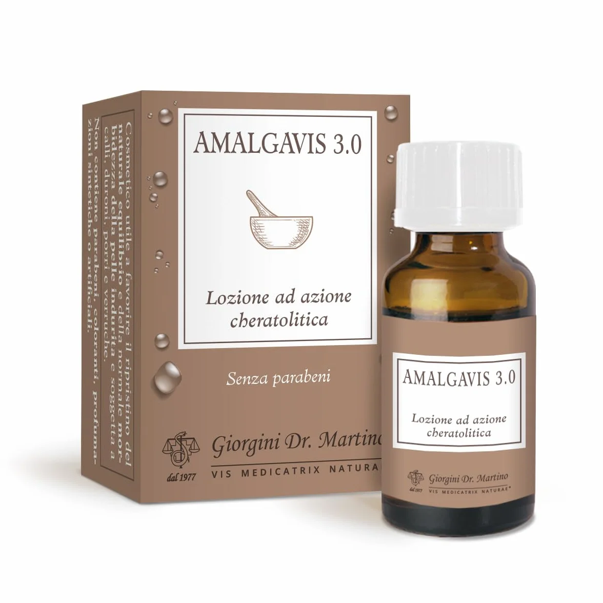 AMALGAVIS 3.0-10 ml (lozione ad azione cheratolitica)
