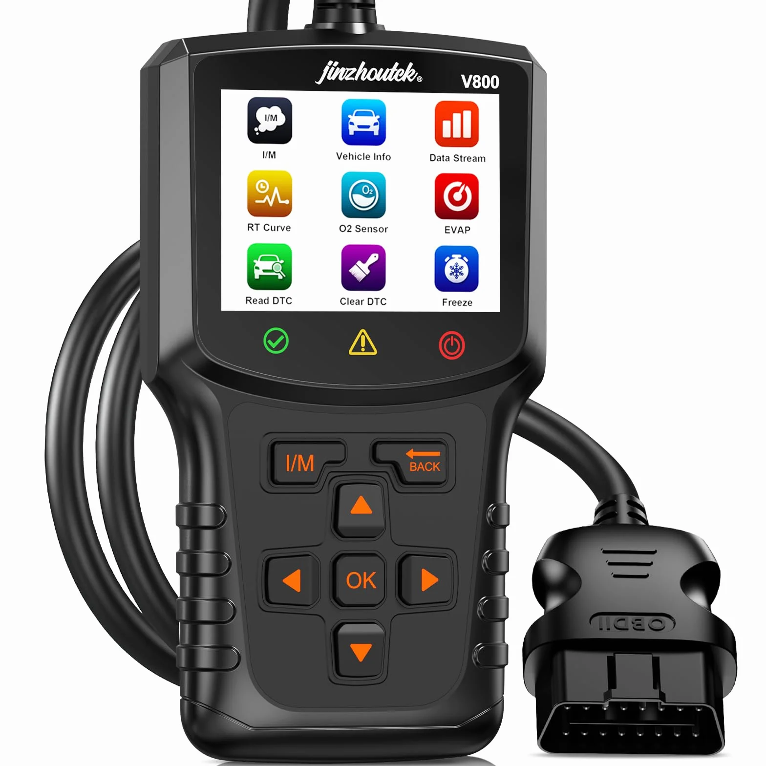 OBD2 Auto Diagnosi OBD Scanner: Diagnostico OBD2 Italiano per Multimarca - Lettore Errore Motore Auto con Funzioni OBD2 - Professionale Diagnostica Compatibile con BMW Ford VW Audi Tutte Veicoli OBDII