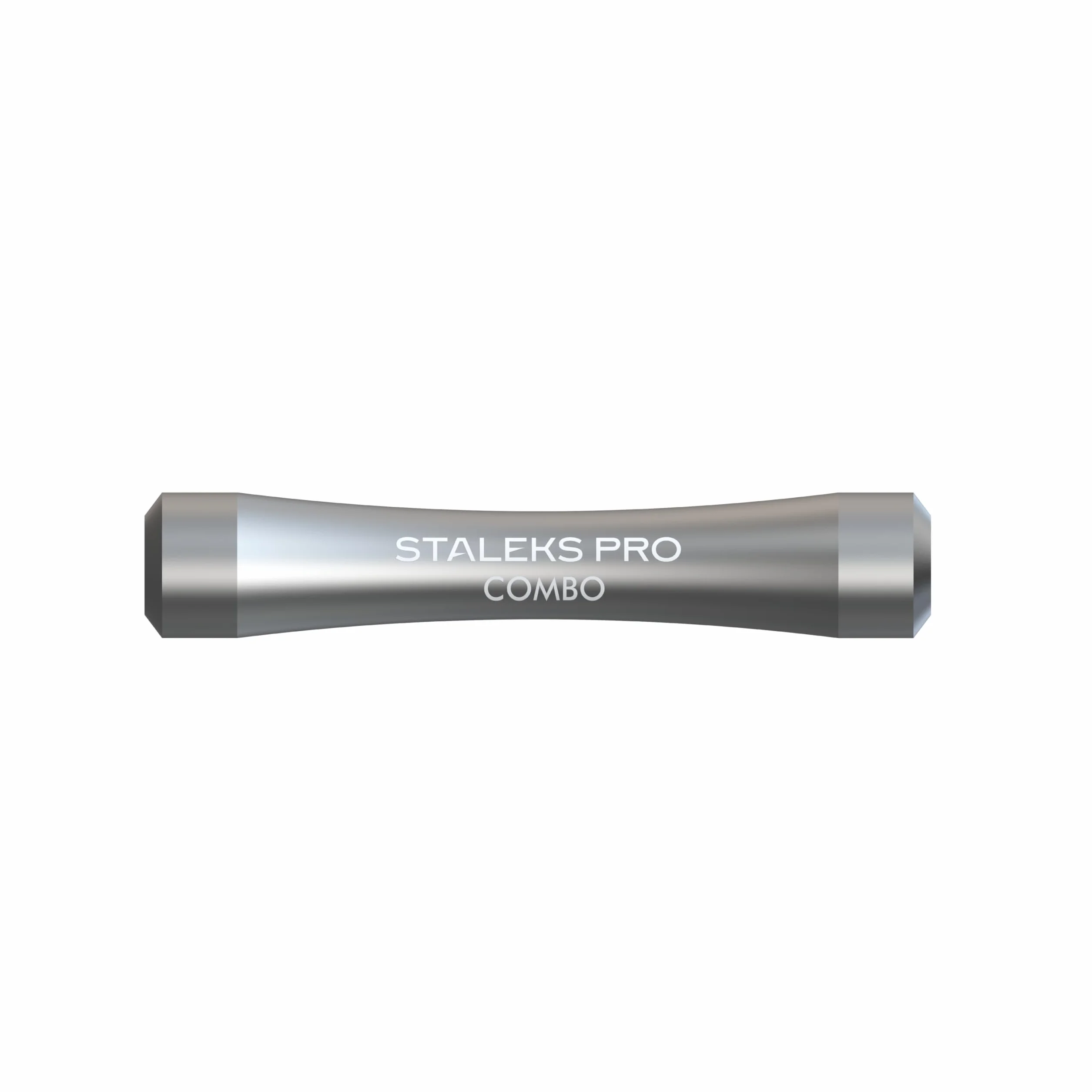 Staleks Combo UNIQ 10 Maniglia - Base Pusher Modulare in Alluminio per Parti di Lavoro Sostituibili - Design Ergonomico Leggero per Tecnici delle Unghie