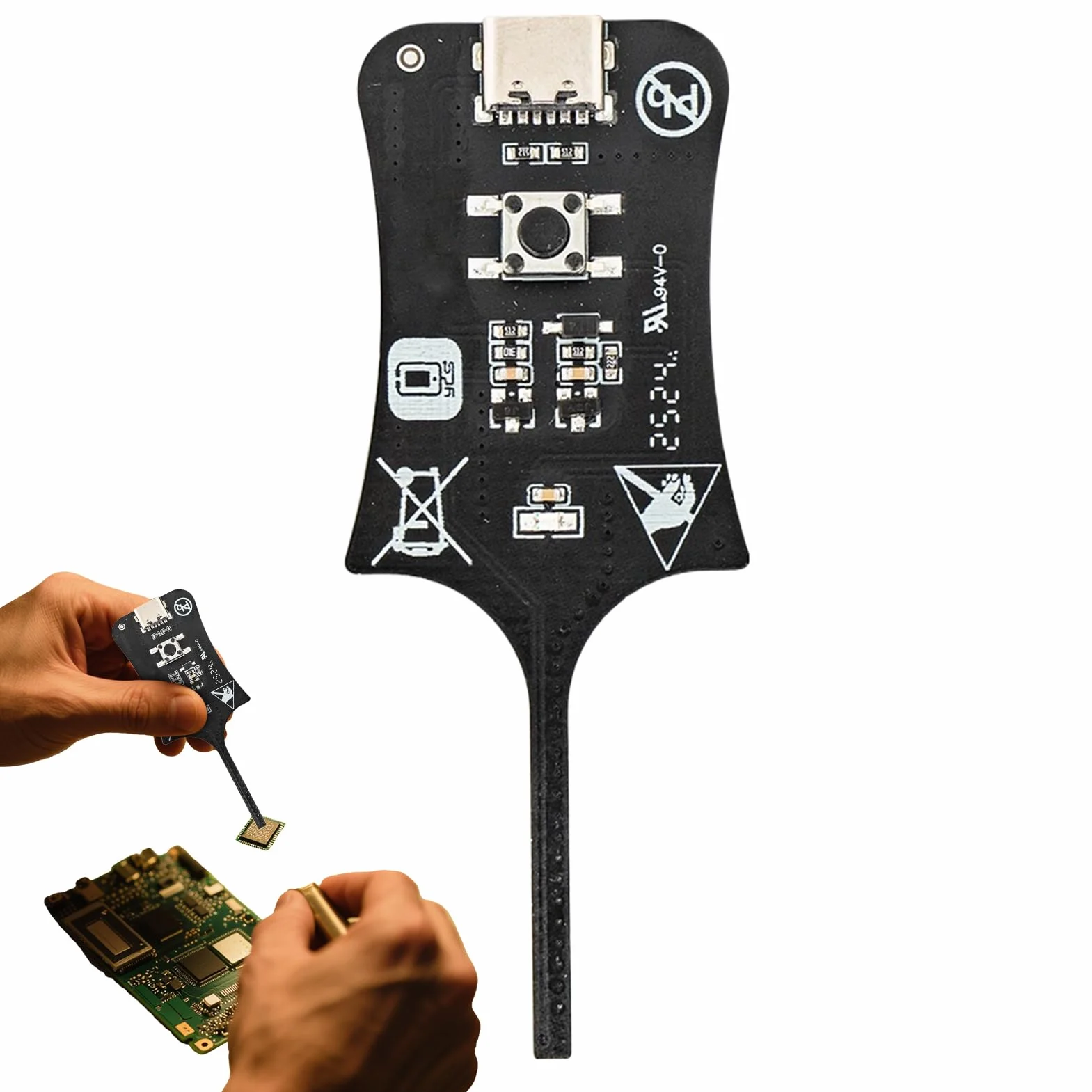 Tester Bobine Scheda Madre Elettronico | Strumento Rilevatore Induttori Diagnostico Controllo Guasti Per Riparazione Cellulari
