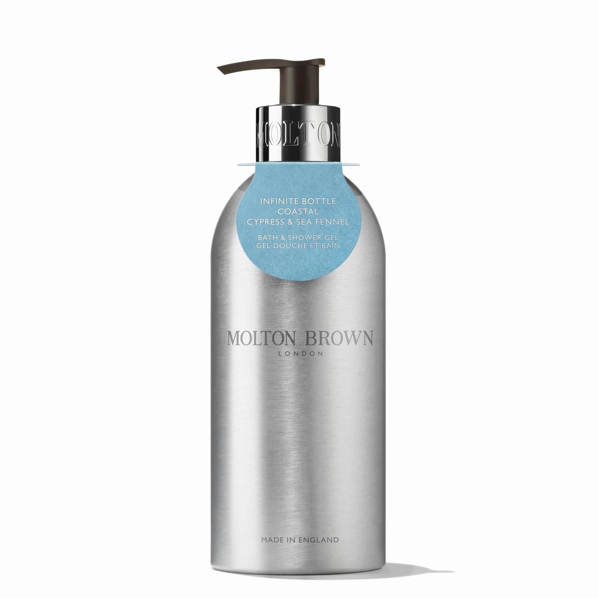 Molton Brown Coastal Cypress und Sea Fennel gel da bagno e doccia Bottiglia infinita 400 ml