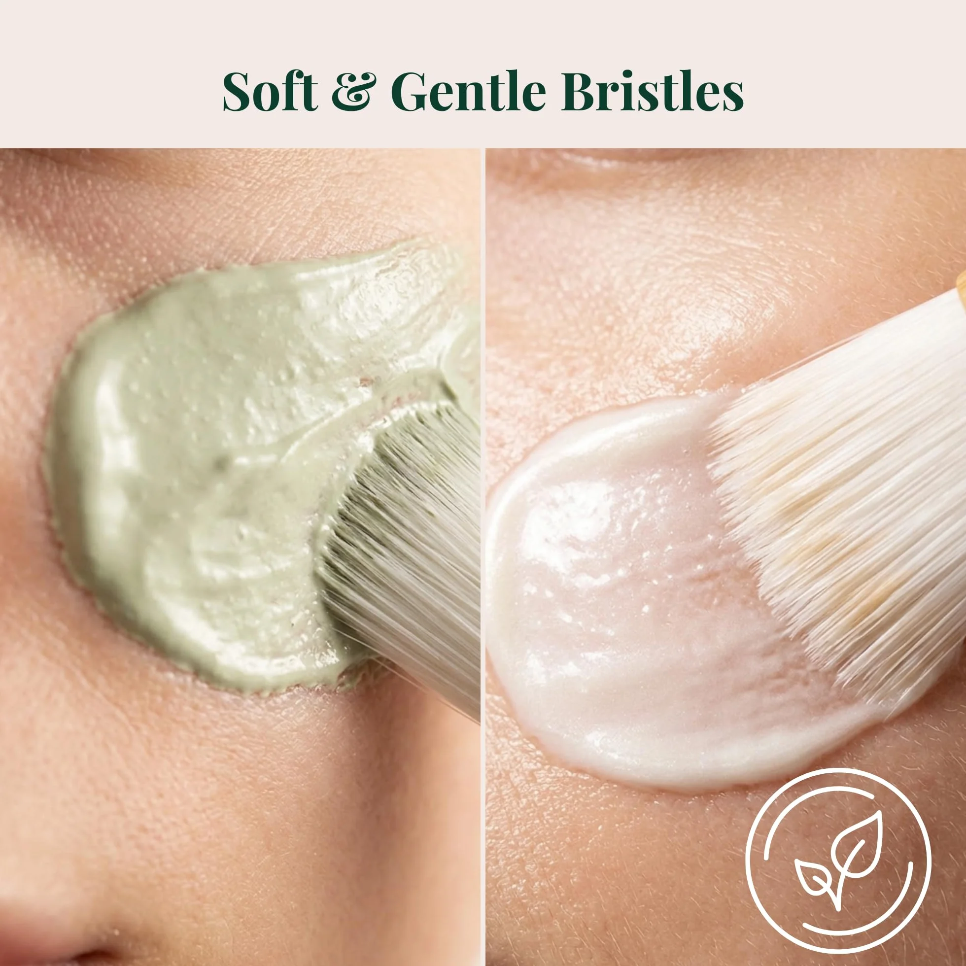 Set 4 Pezzi Maschera Viso Bambù con Ciotola, Pennello, Spatola e Cucchiaio – Kit Applicazione Maschere Facciali Riutilizzabile, Accessori Beauty Skincare Facile Pulizia