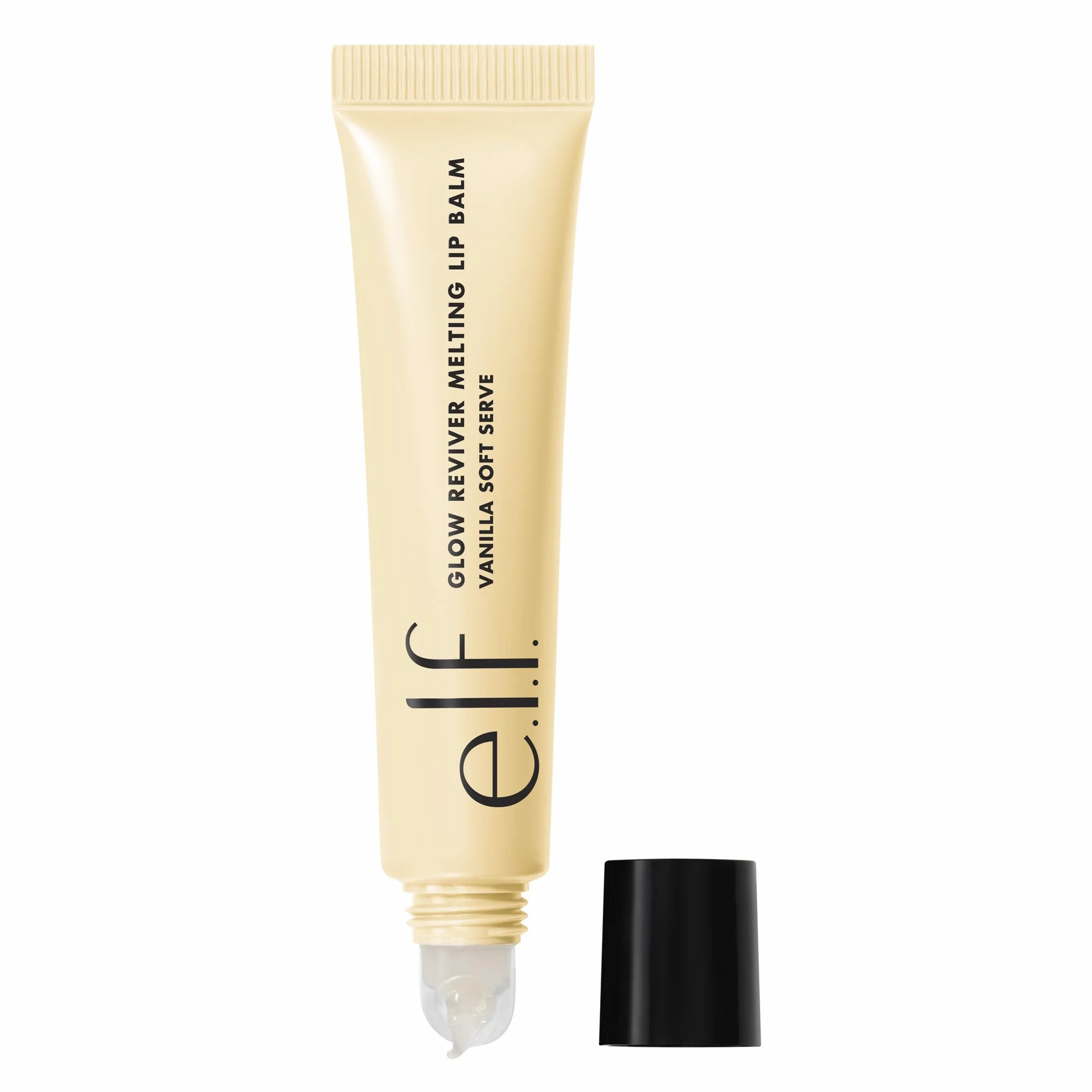 e.l.f. Glow Reviver Melting Lip Balm, balsamo labbra idratante colorato con finish lucido per labbra morbide ed elastiche, prodotto vegano e non testato sugli animali, Vanilla Soft Serve