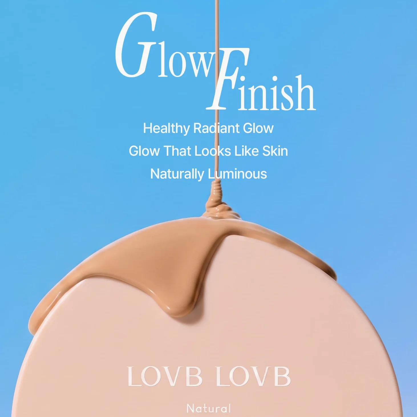 LOVB LOVB Natural Cover Glow Cushion Foundation | Fondotinta coreano | Copertura modulare a lunga durata |