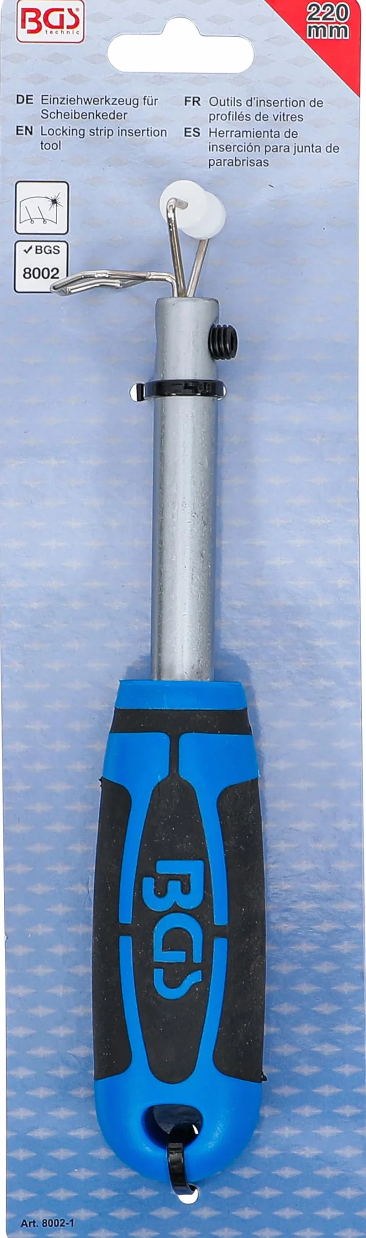 BGS 8002-1 Utensile di inserimento per chiave a forcella 220 mm