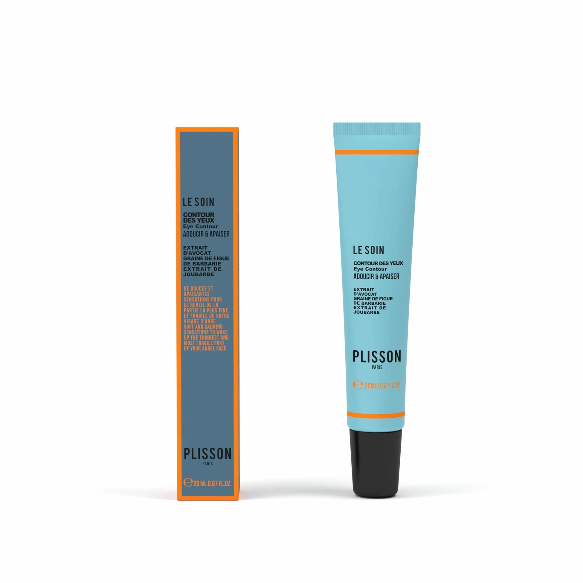 Plisson - Contorno Occhi Uomo - Tutti i Tipi di Pelle - 98% Ingredienti di Origine Naturale - 20 ml