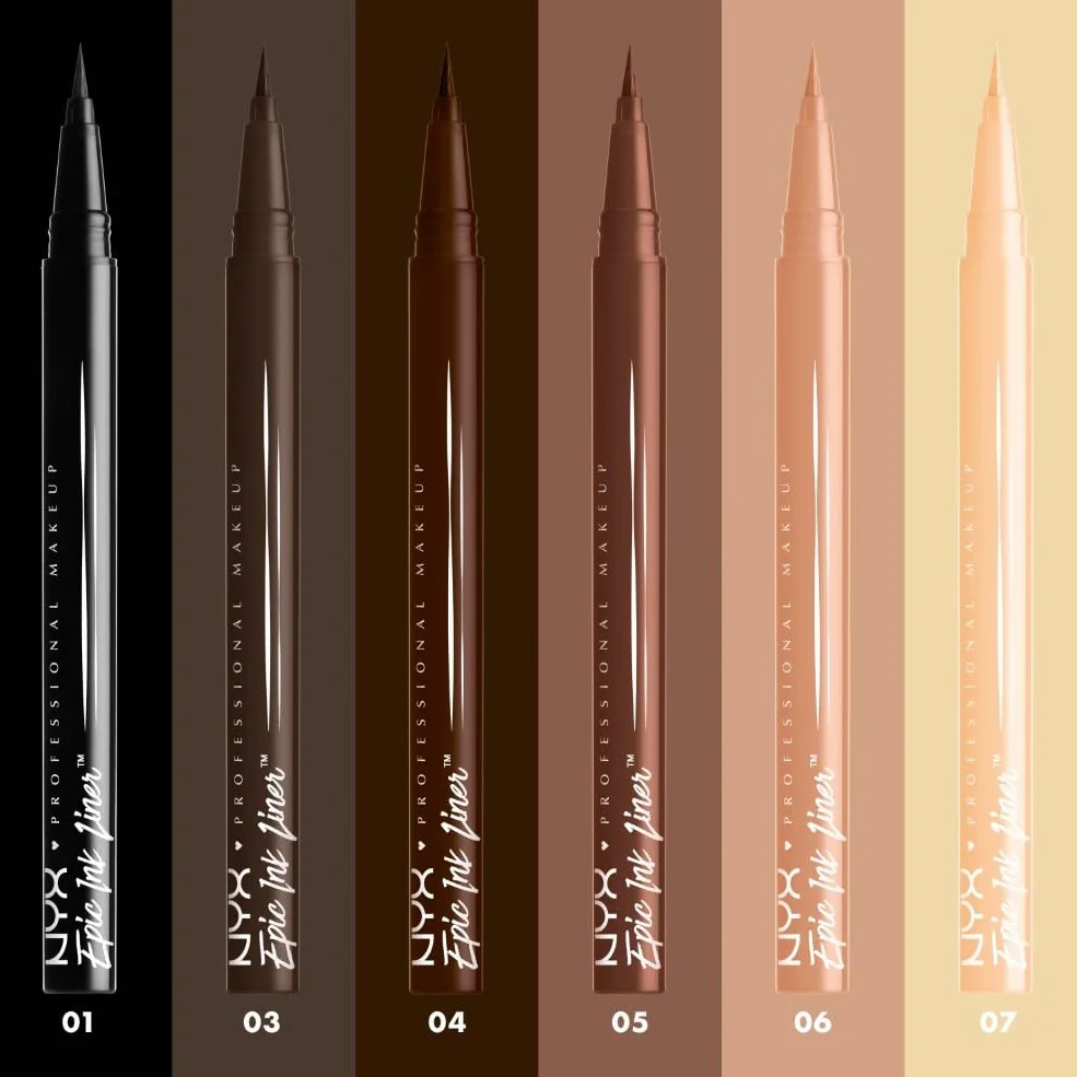 NYX Professional Makeup Epic Ink Eye Liner Waterproof Black 16 ml