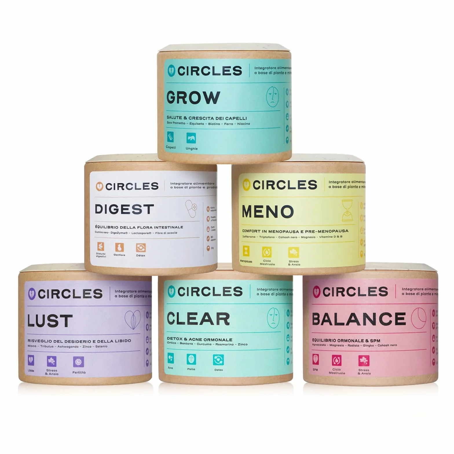 Circles CLEANSE Struccante e Detergente Viso Balsamo in Olio 100 ml