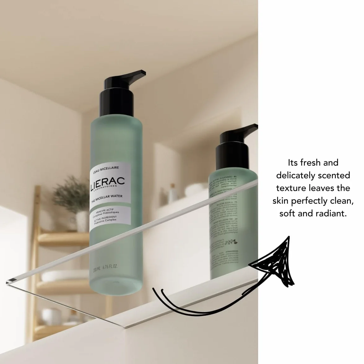 Lierac Acqua Micellare Struccante Viso e Occhi Detergente 200ml