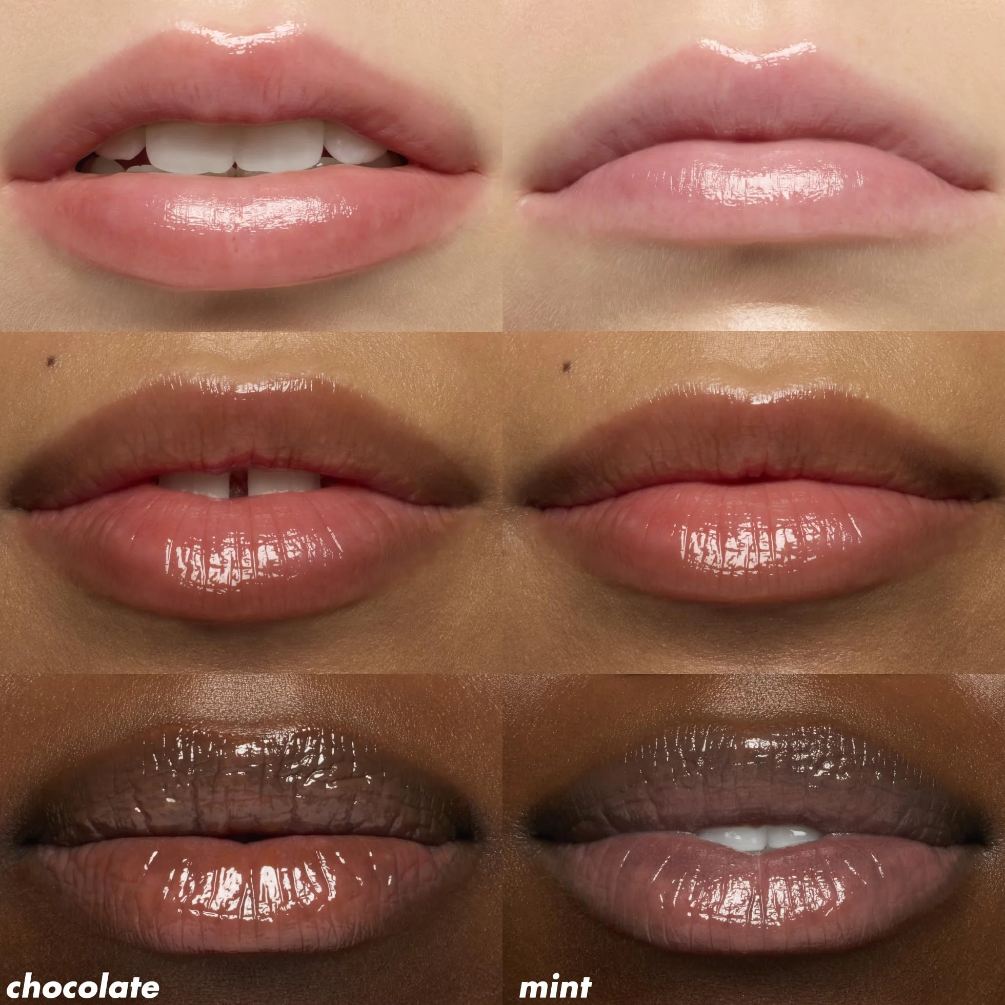 e.l.f. Squeeze Me More Lip Balm Duo, balsamo labbra idratante per un tocco di colore sheer, arricchito con acido ialuronico, prodotto vegano e non testato sugli animali, MINT/CHOCOLATE