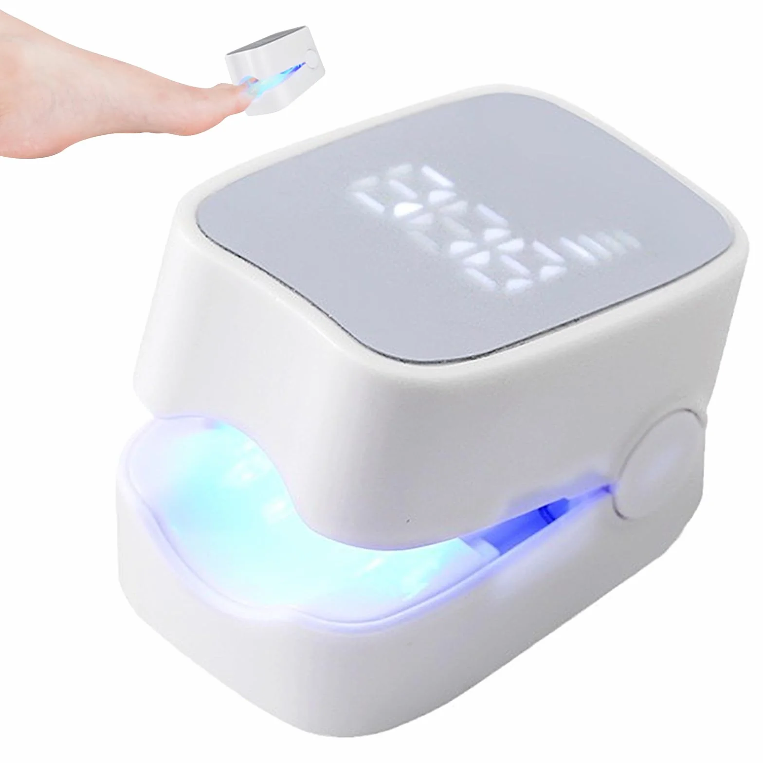Mycose delle Unghie Laser, Mycose delle Unghie dei Piedi Pulizia e Riparazione Unghie, Dispositivo Trattamento Laser per Micosi delle Unghie dei Piedi, 7 Min al Giorno per Migliorare la Micosi Fungosa
