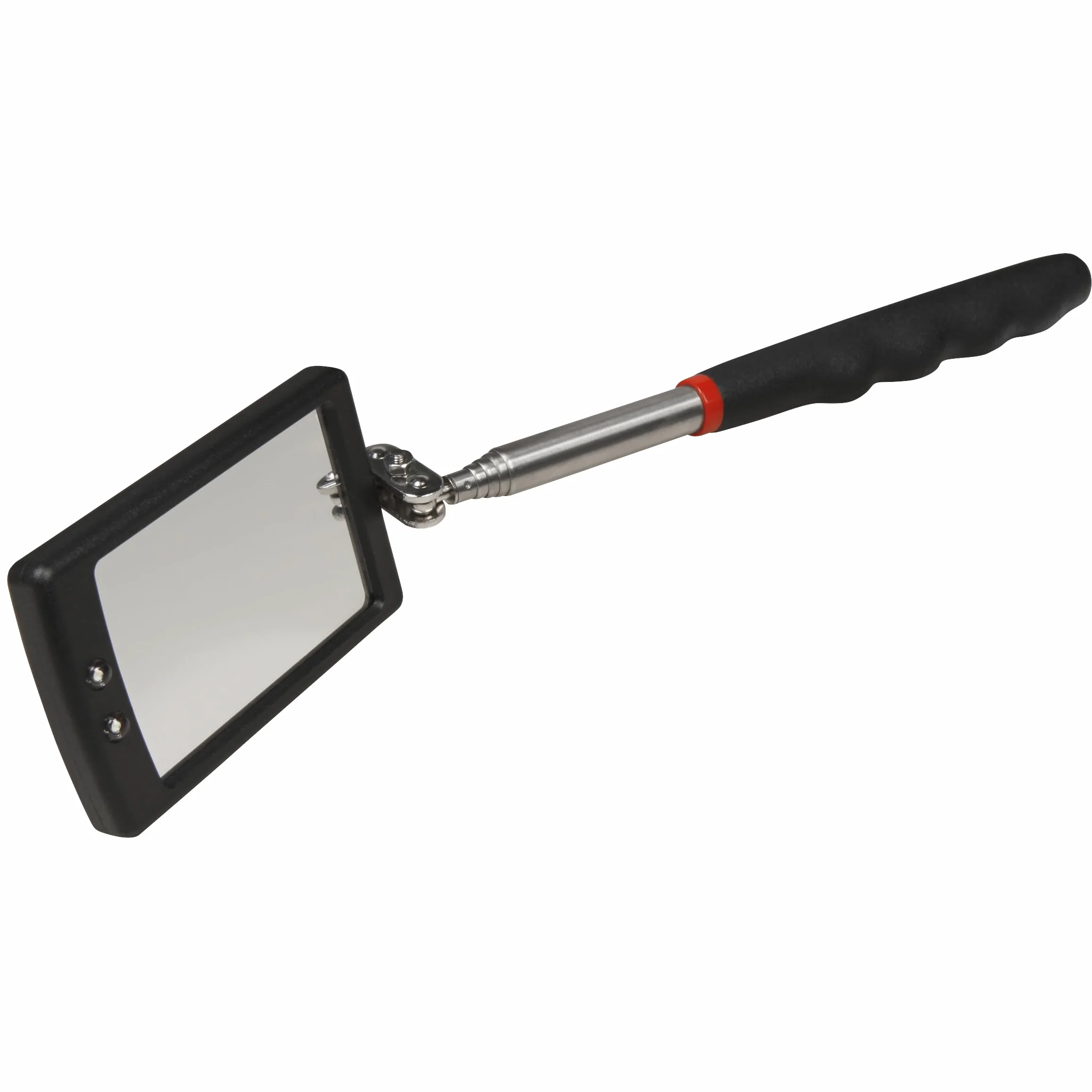Specchio con LED McPower 40x65 mm telescopio 28-80 cm