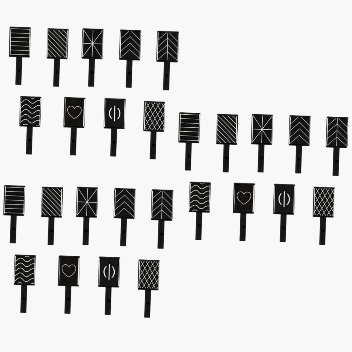 Healeved 27pezzi Kit Magnet Plate Stick Per Unghie Cat Eye Gel Uv Led Per Manicure Strumenti Di Nail Art Facili Da Usare Inclusi Magneti Per Disegni Creativi