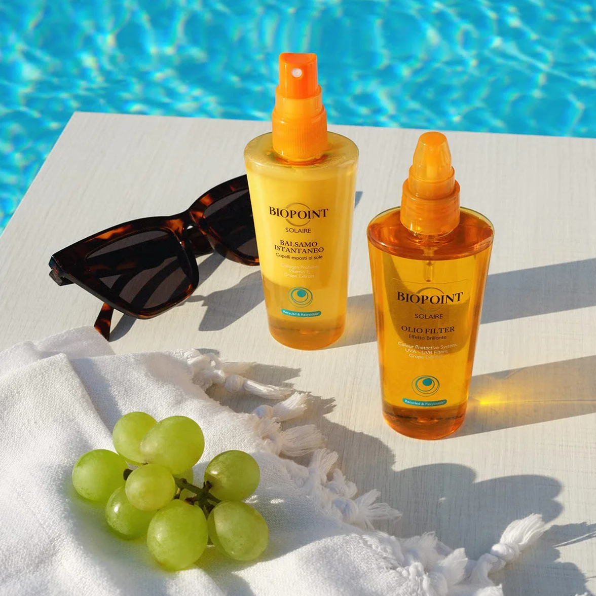 Biopoint Solaire Spray On Oil 100 ml Olio Capelli Solare Senza Risciacquo