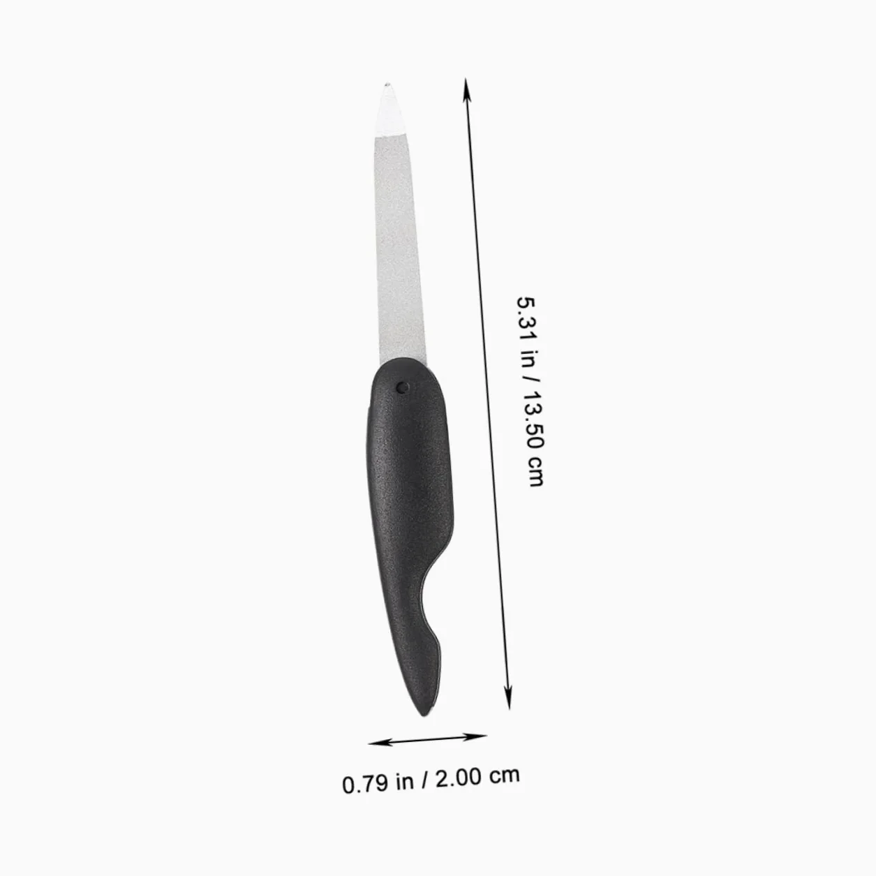 WOONEKY 40 Pz lima per unghie pieghevole lima per unghie tascabile piccole lime per unghie tagliaunghie unghia piccola lime per unghie alla rinfusa lime per tagliare le unghie AbS Black