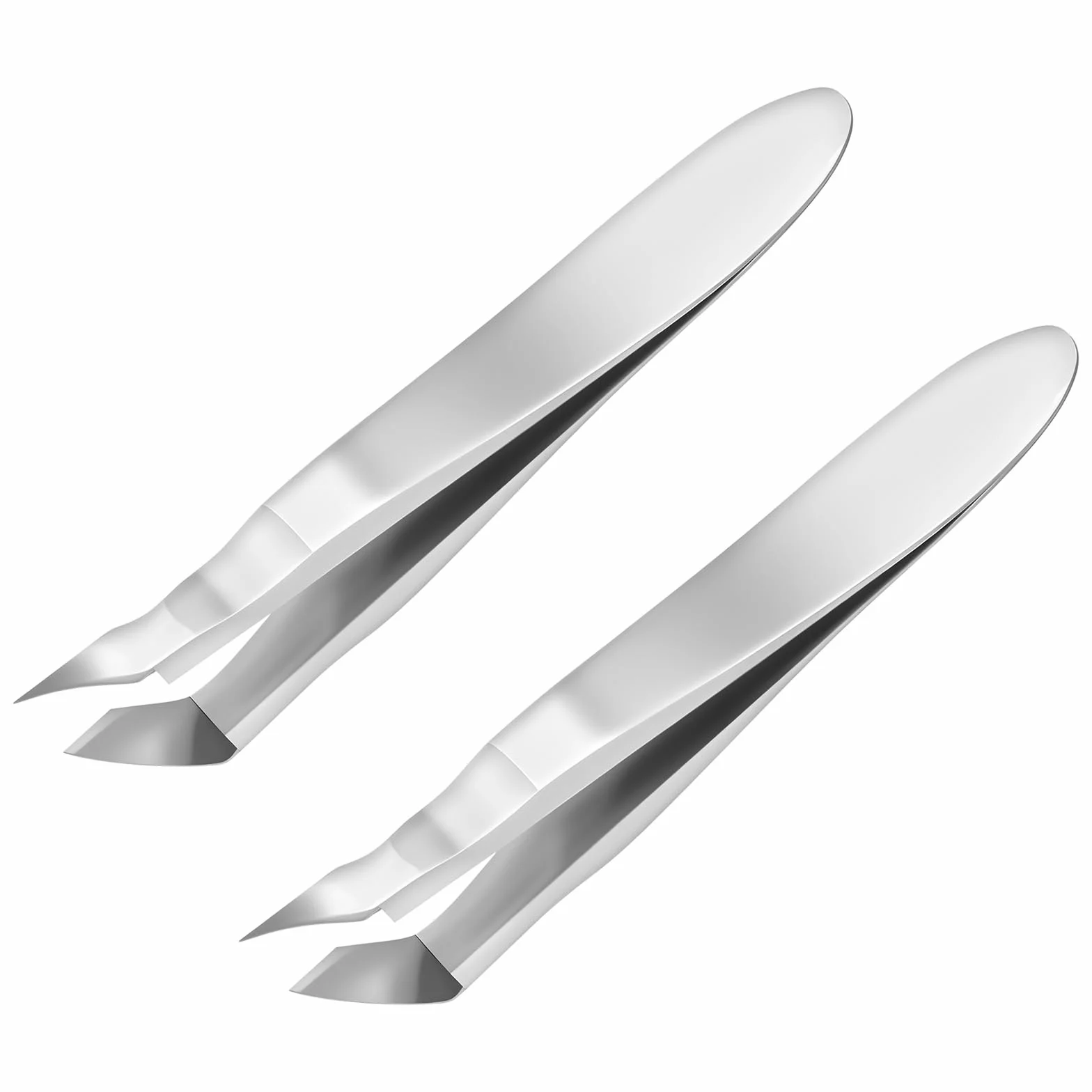 Pinza per cuticole in acciaio inossidabile, taglierina angolare per unghie