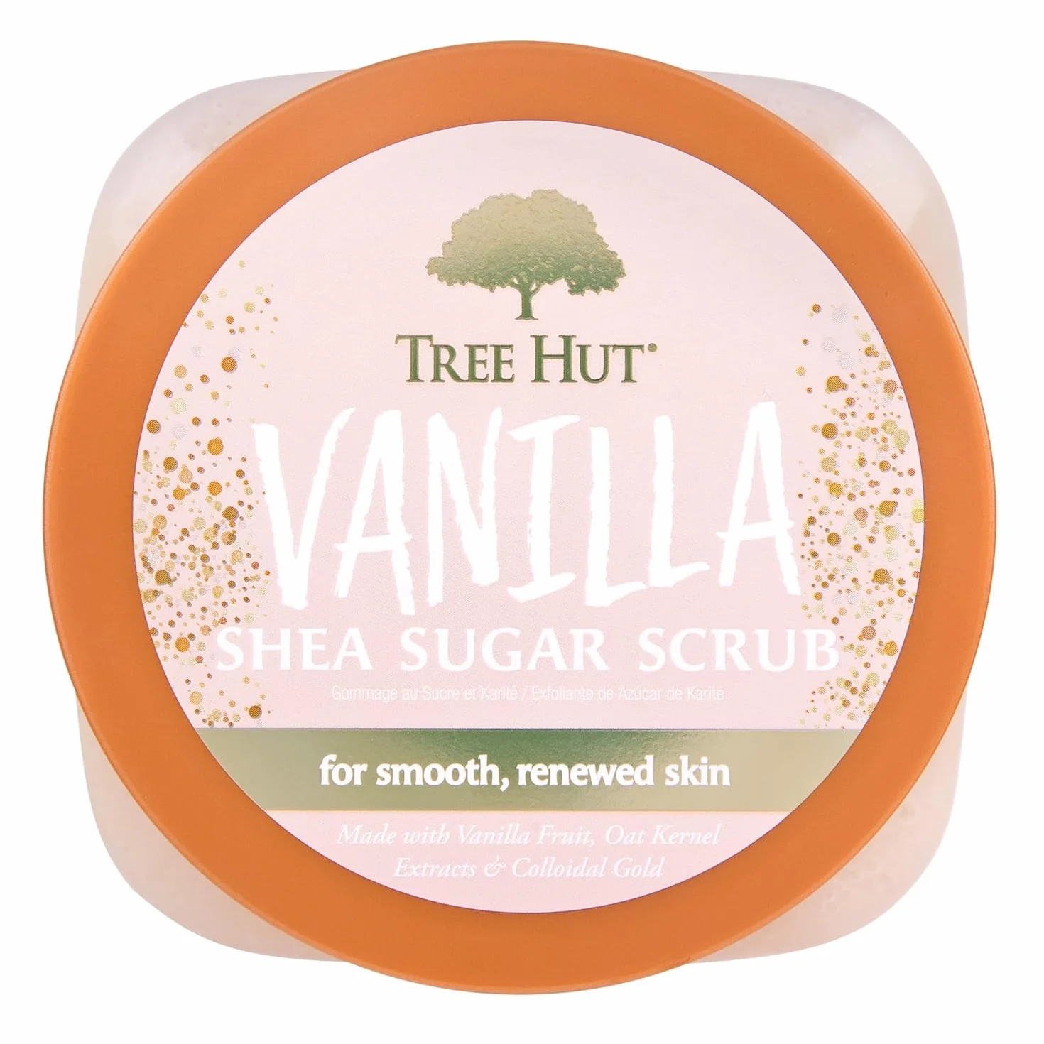 Tree Hut Scrub corpo esfoliante e idratante allo zucchero di karitè vaniglia, 510 g