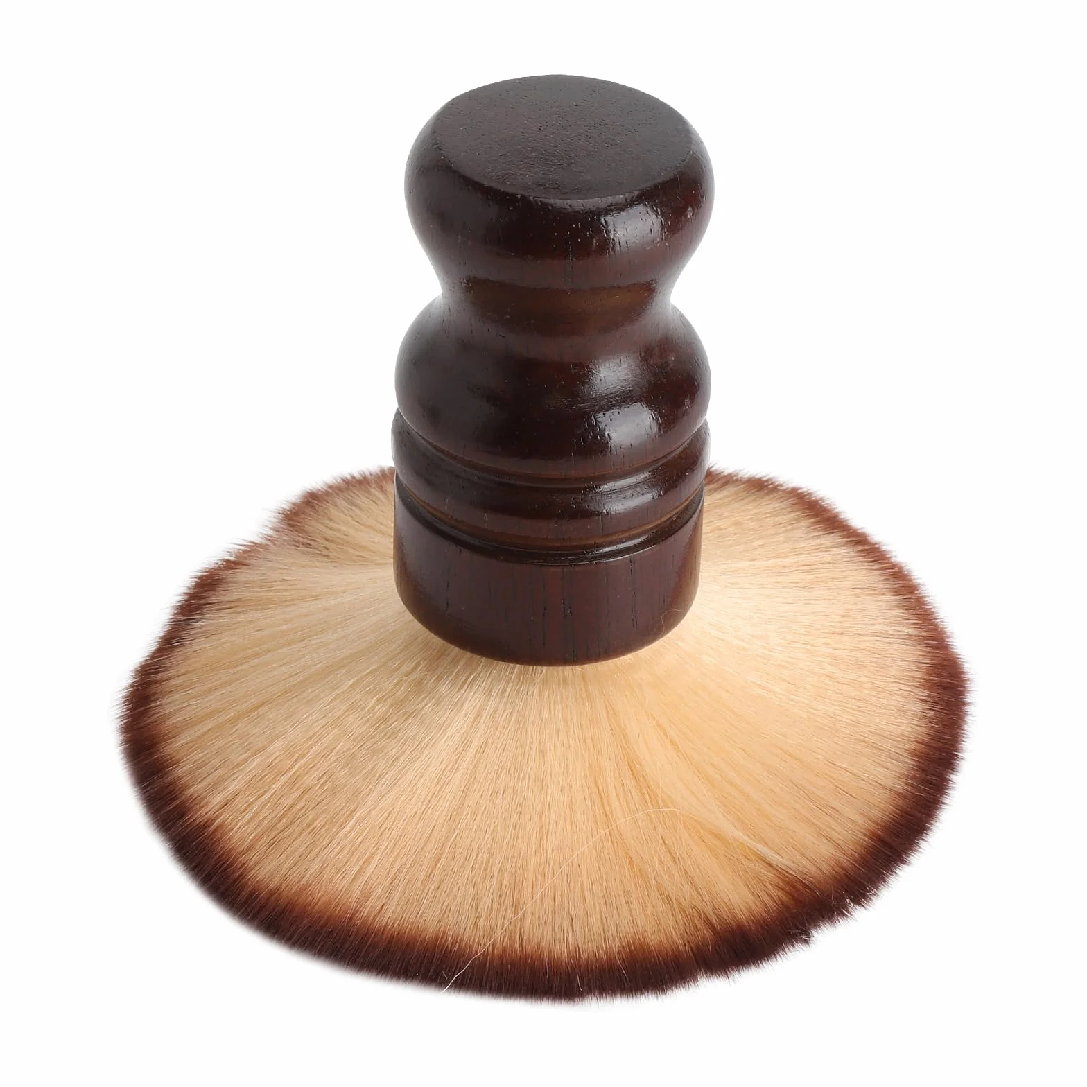 Pennello da Barba Spazzola Barbiere per Salone,Pennello Professionale per Talco, Barbiere Collo Spazzola Spazzola Barba per Barber Shop,Spazzola Professionale per Parrucchieri/Barbiere in Legno