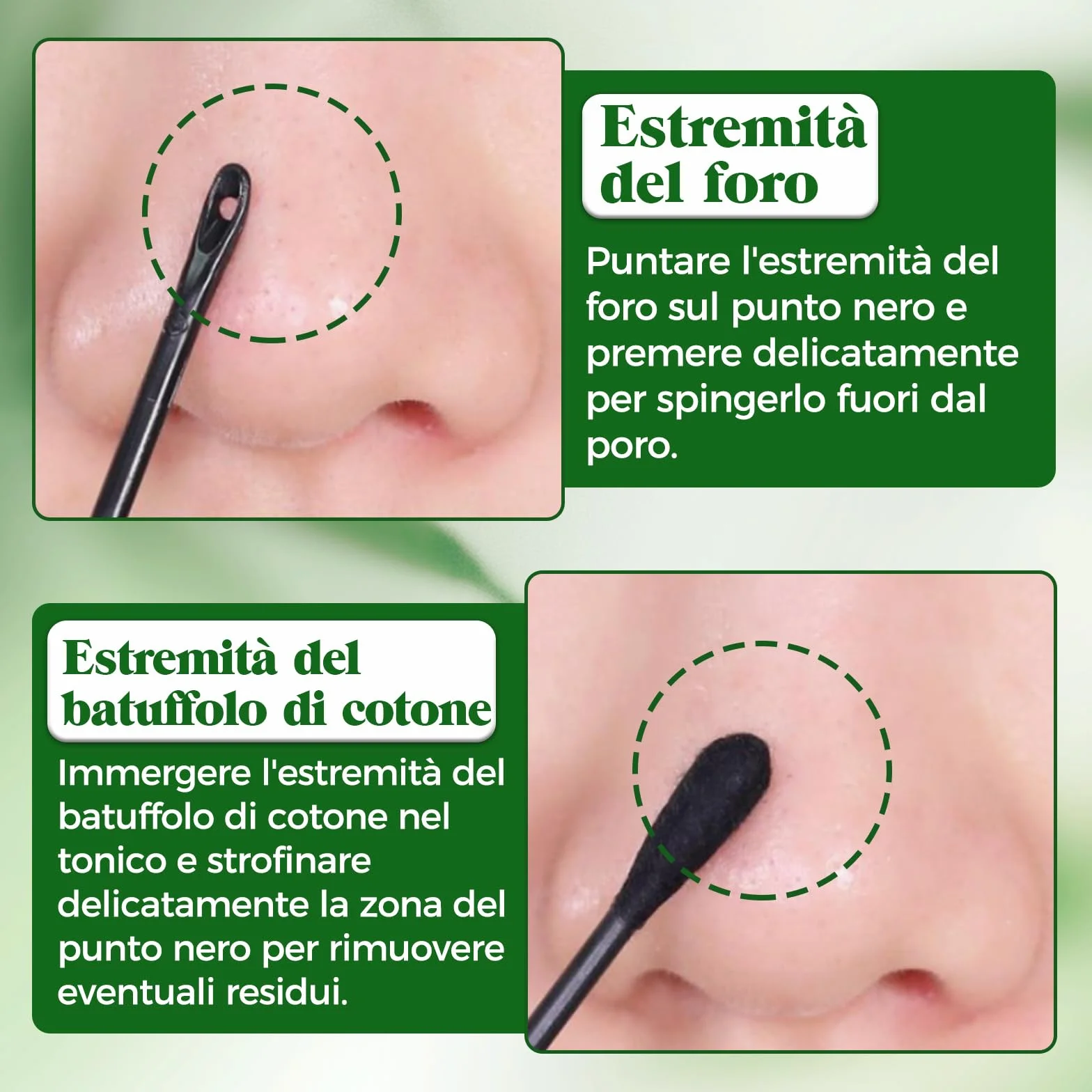 Punti Neri Rimozione, 80pcs Carbone Cerotti Togli Punti Neri Naso per Una Pulizia Profonda, Liberando i Pori, Efficace e Delicata Nose Strips per Tutti i Tipi di Pelle