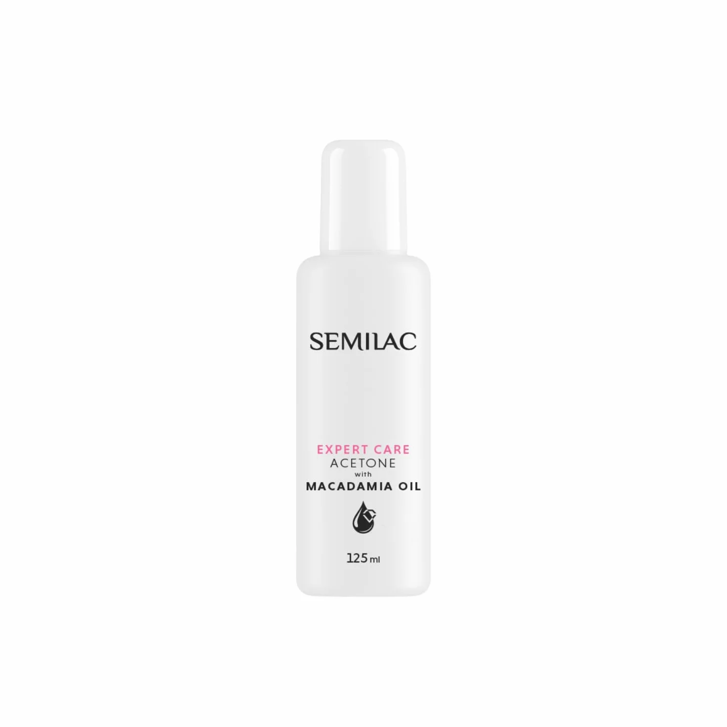 Semilac Acetone Expert Care con olio di macadamia 125 ml