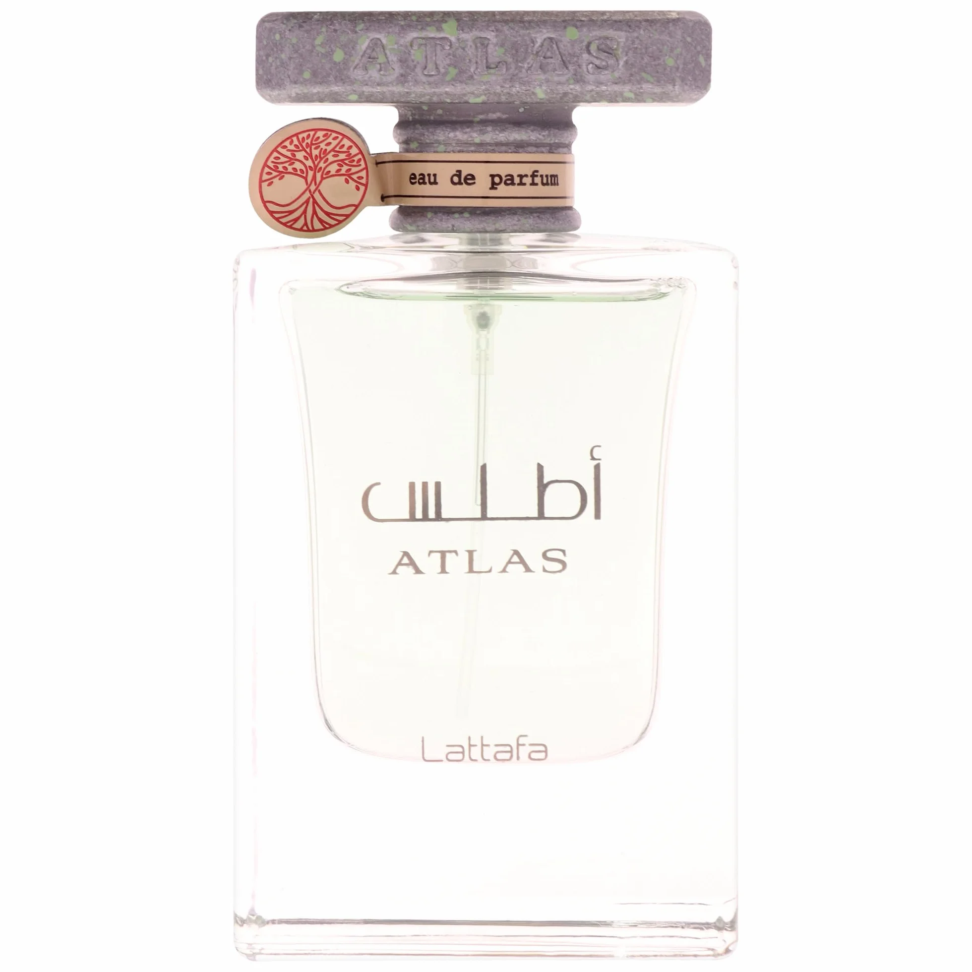 Lattafa Atlas Eau de Parfum Spray for Unisex, 1.85 Ounce