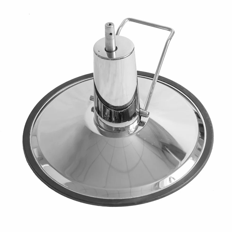 Sedia da Parrucchiere, Sedia da Barbiere Reclinabile Idraulica In Pelle PU a 360° Con Poggiapiedi Cromato per Salone Professionale E Casa, 90 x 65 x 100 cm, Nero