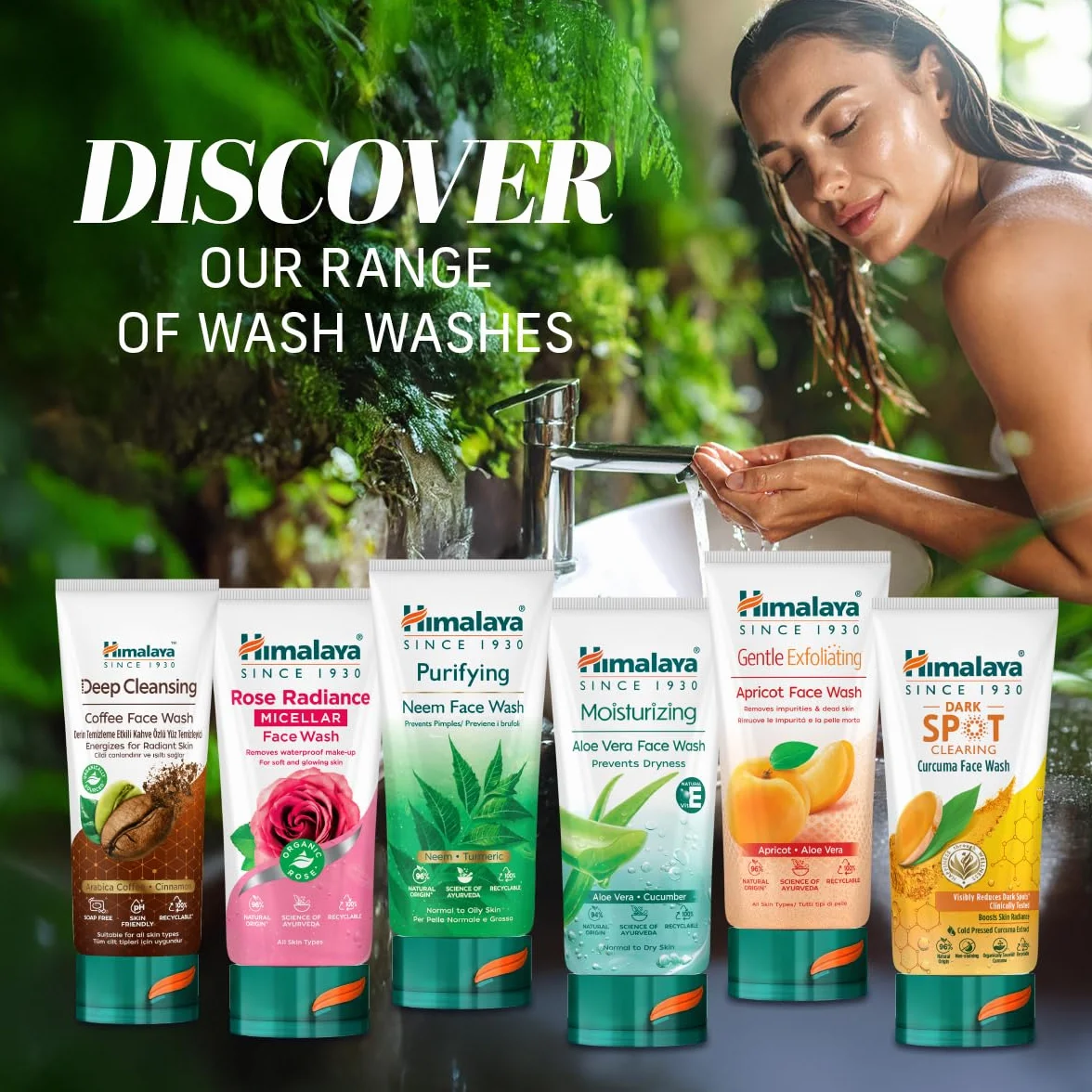 Himalaya Gentle Exfoliating Daily Face Wash with Herbal Actives Apricot, Neem, and Lemon | Cleanses Skin Effectively, Moisturizes, Exfoliates Gently, Suitable for all skin types -150ml
